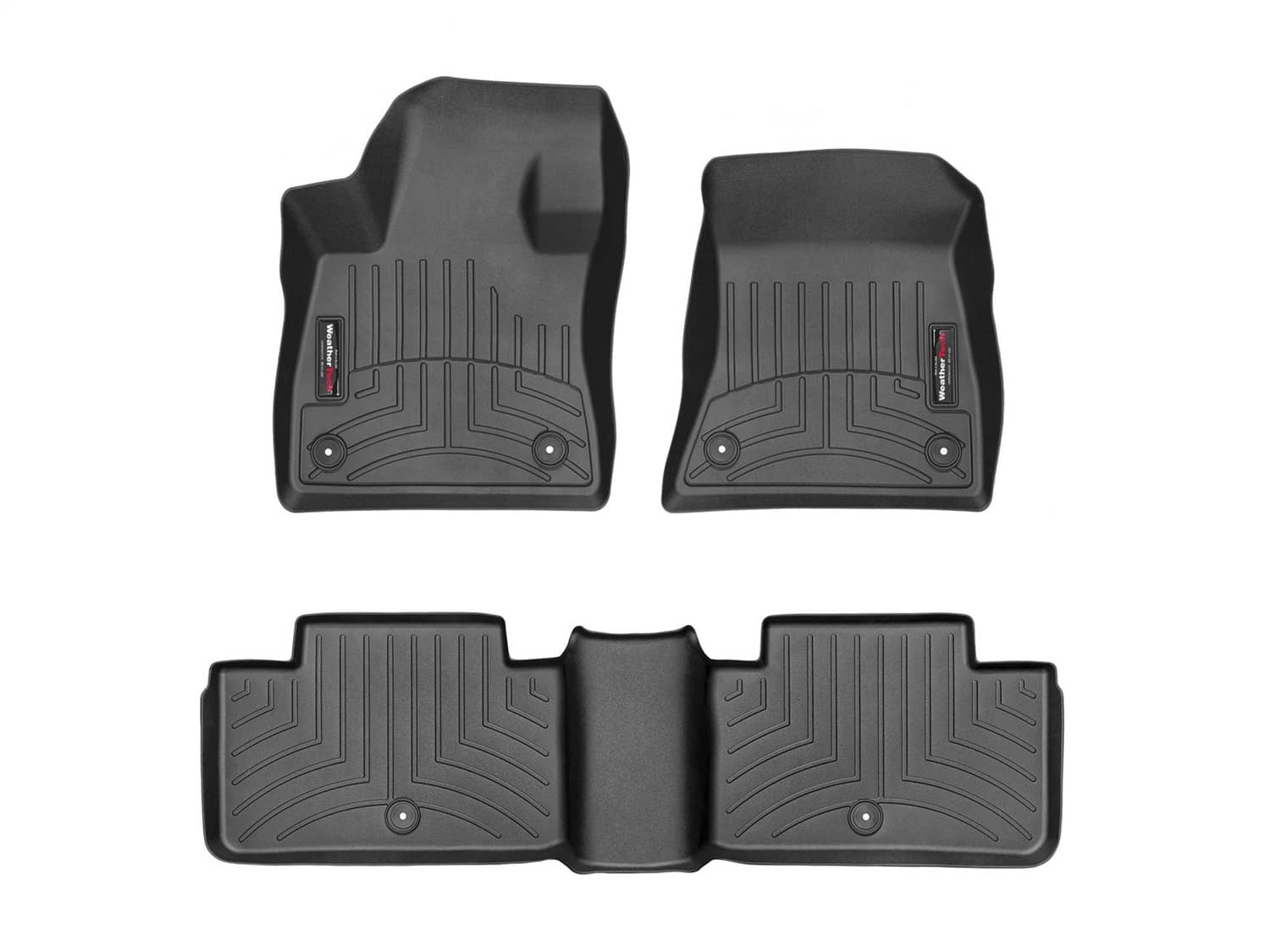 Weathertech - 441337-1-2 - Front and Rear - Floor Mat Set