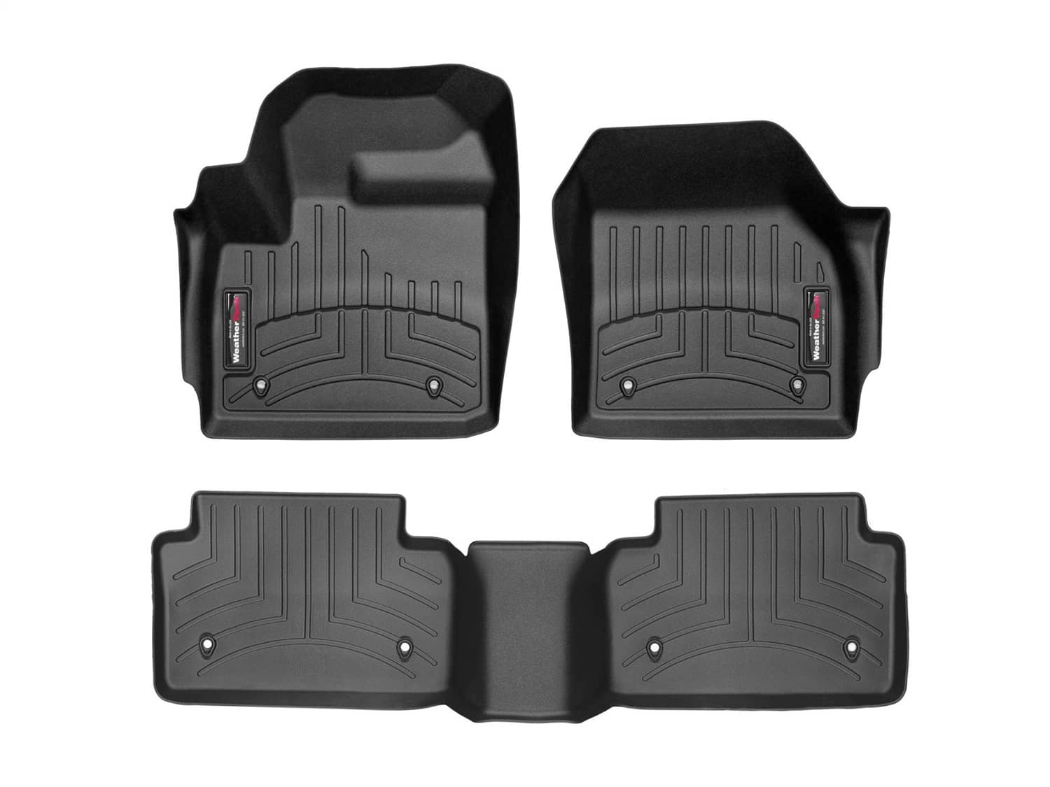 Weathertech - 441358-1-2 - Front and Rear - Floor Mat Set