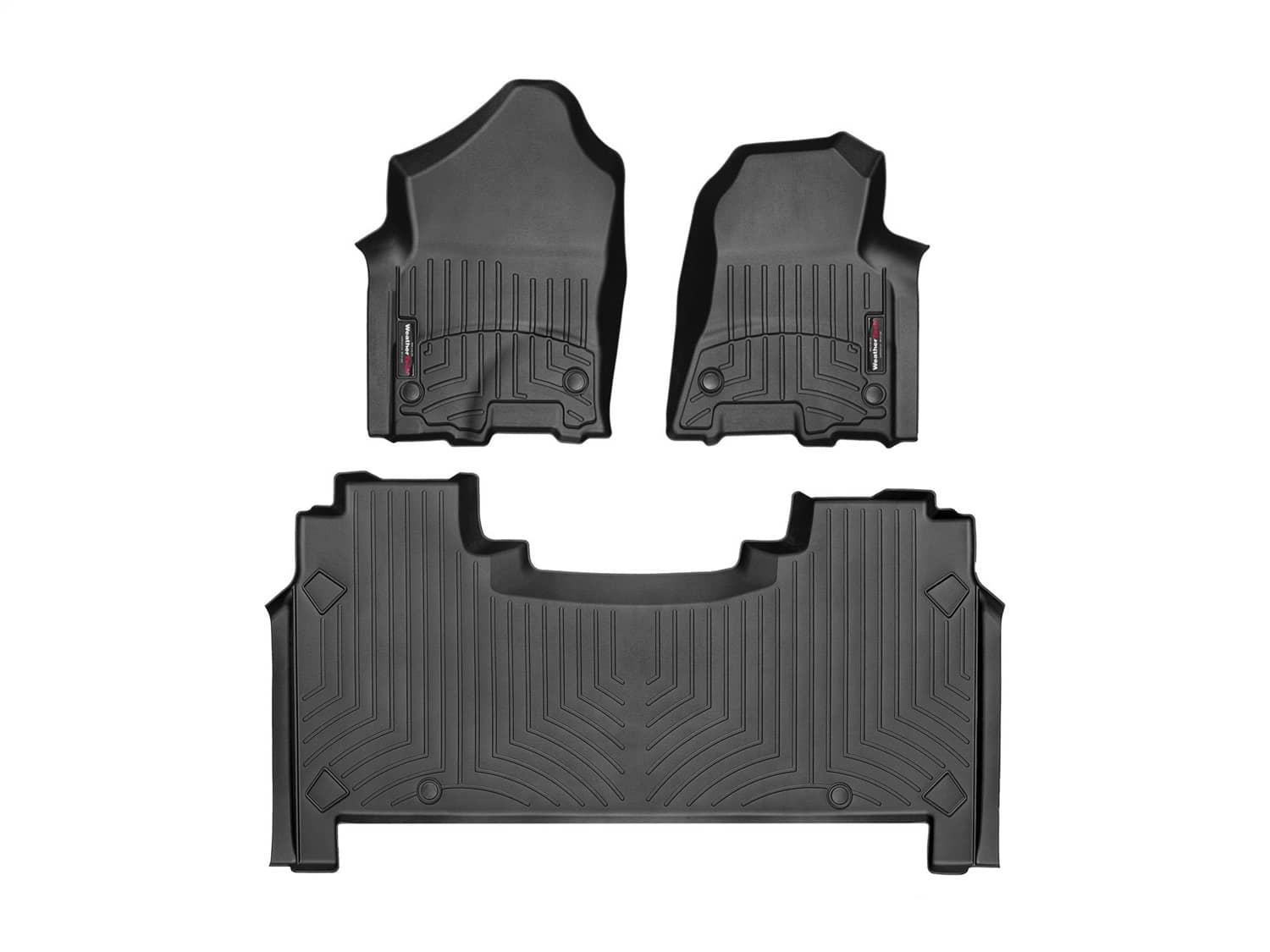 Weathertech - 441428-1-3 - Front and Rear - Floor Mat Set