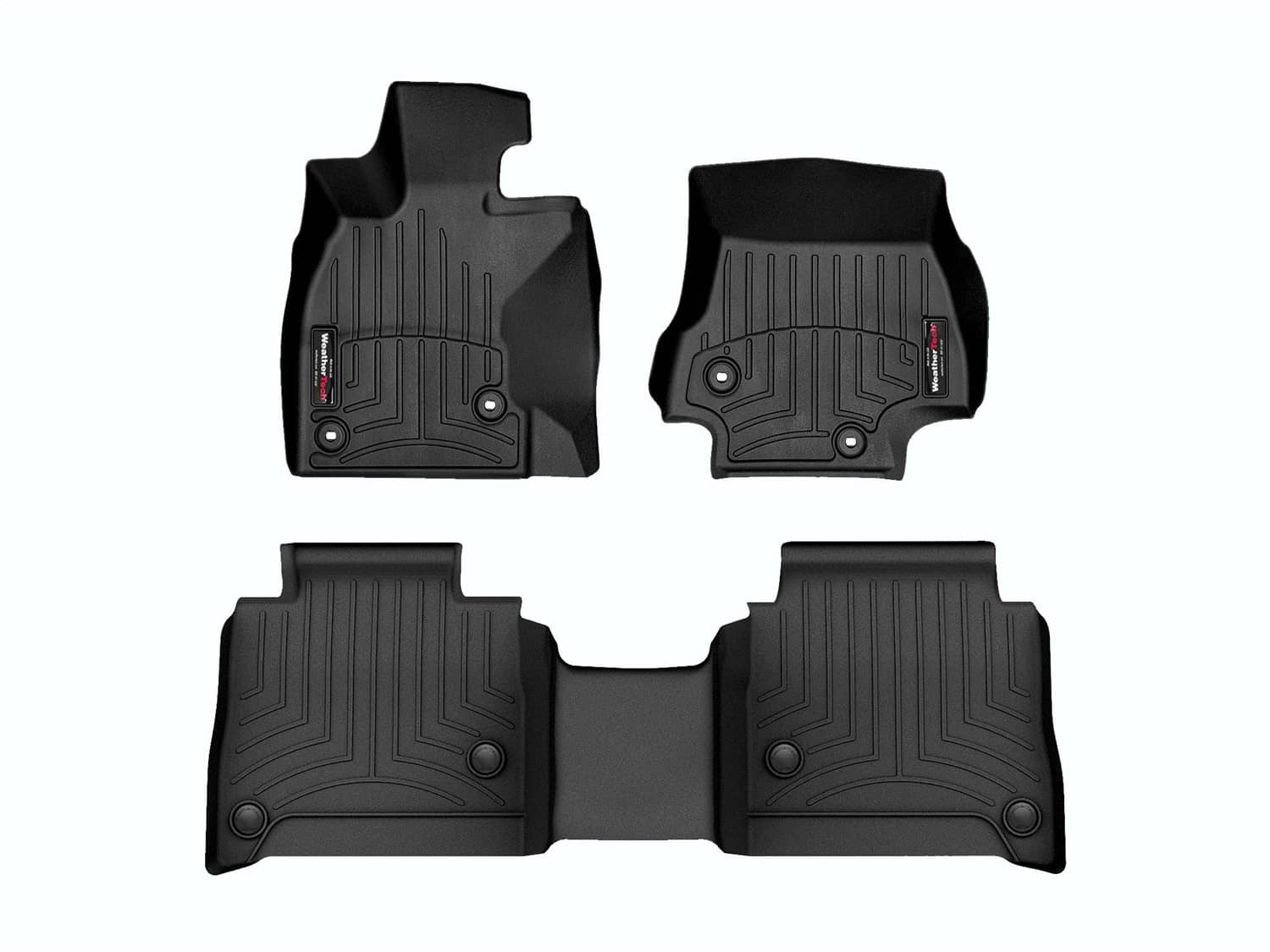 Weathertech - 4415031-4414552 - Front and Rear - Floor Mat Set
