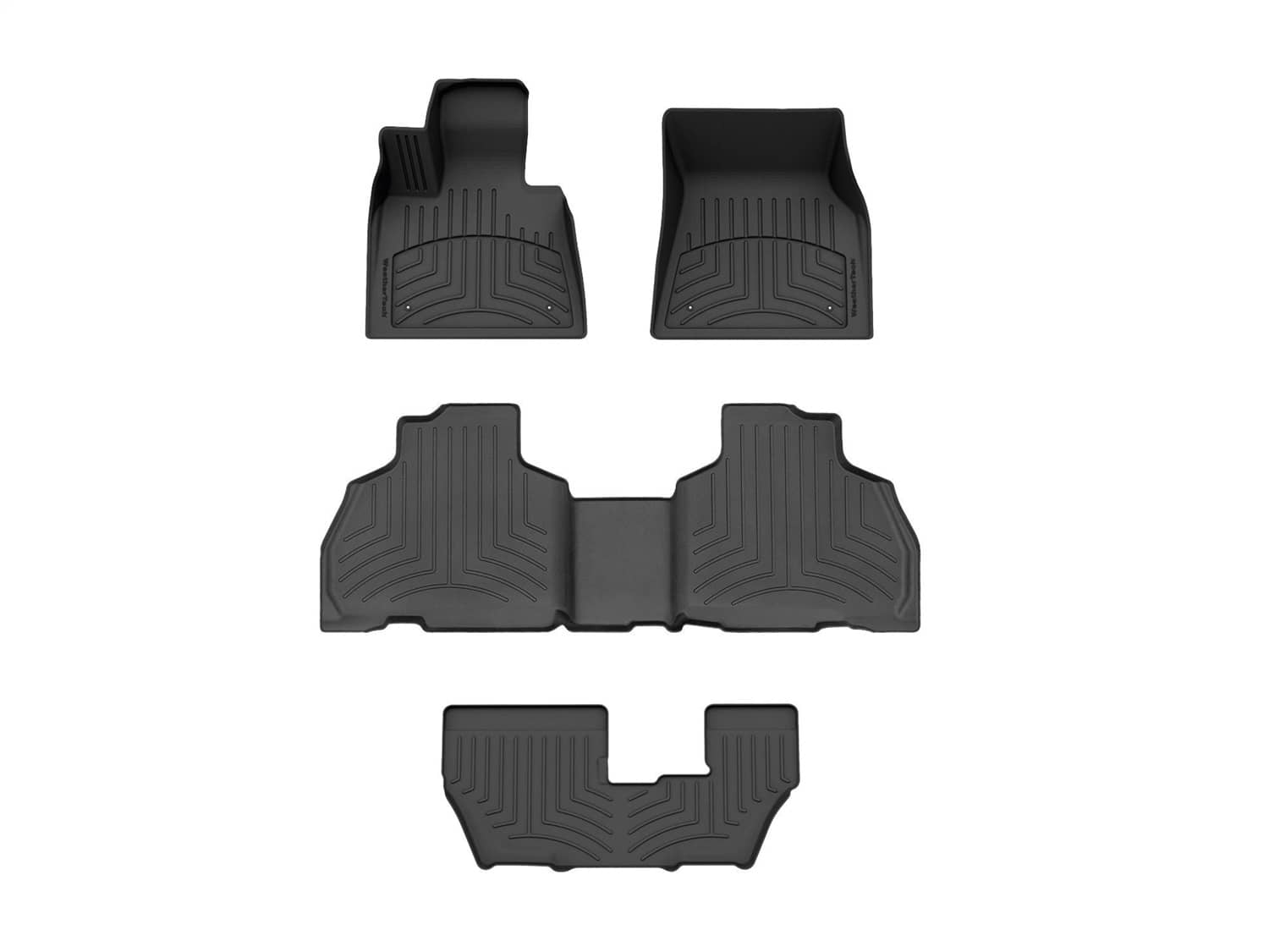 Weathertech - 441507-1-3-4IM - Front Rear and Third Row - Floor Mat Set