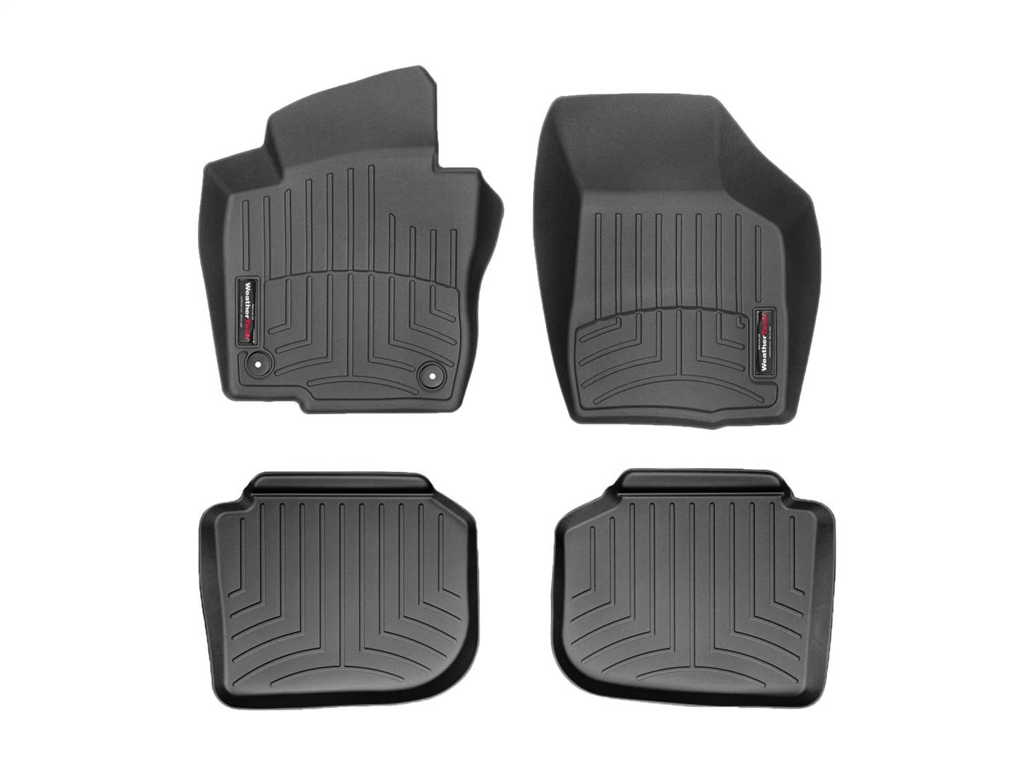Weathertech - 4415281-443842 - Front and Rear - Floor Mat Set