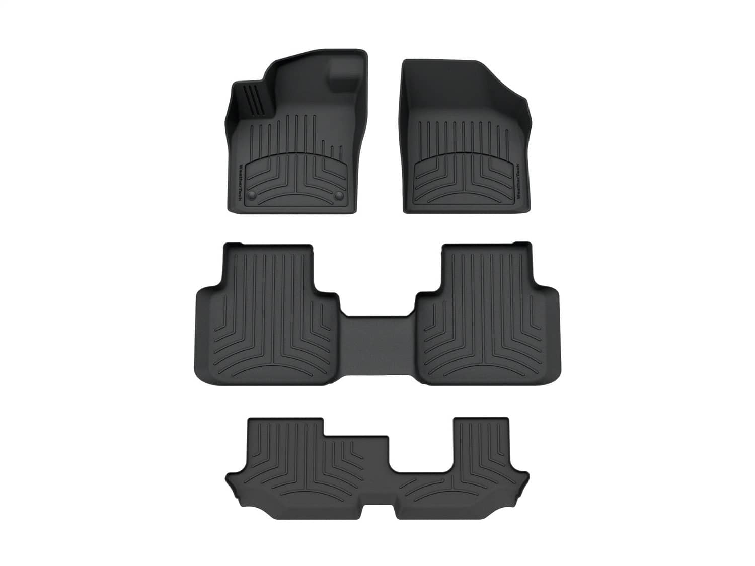 Weathertech - 4415501-441084-4-3IM - Front Rear and Third Row - Floor Mat Set