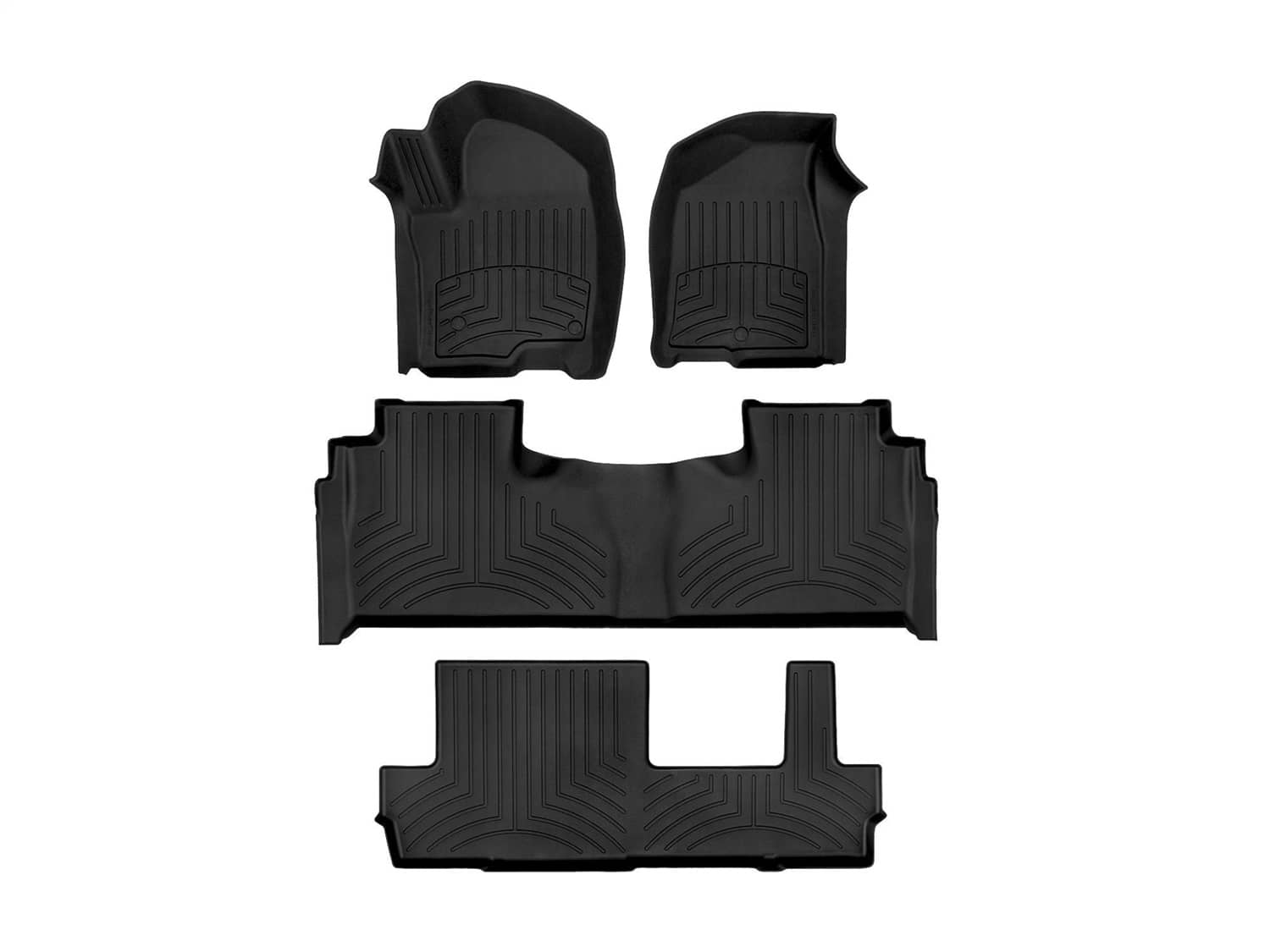 Weathertech - 441632-1-2-6IM - Front Rear and Third Row - Floor Mat Set
