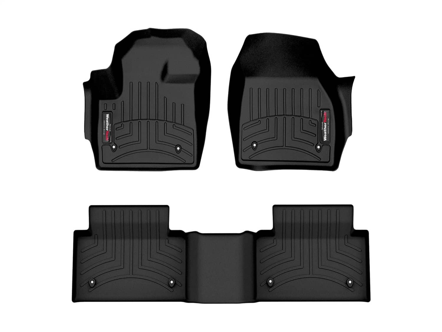 Weathertech - 441686-1-2 - Front and Rear - Floor Mat Set