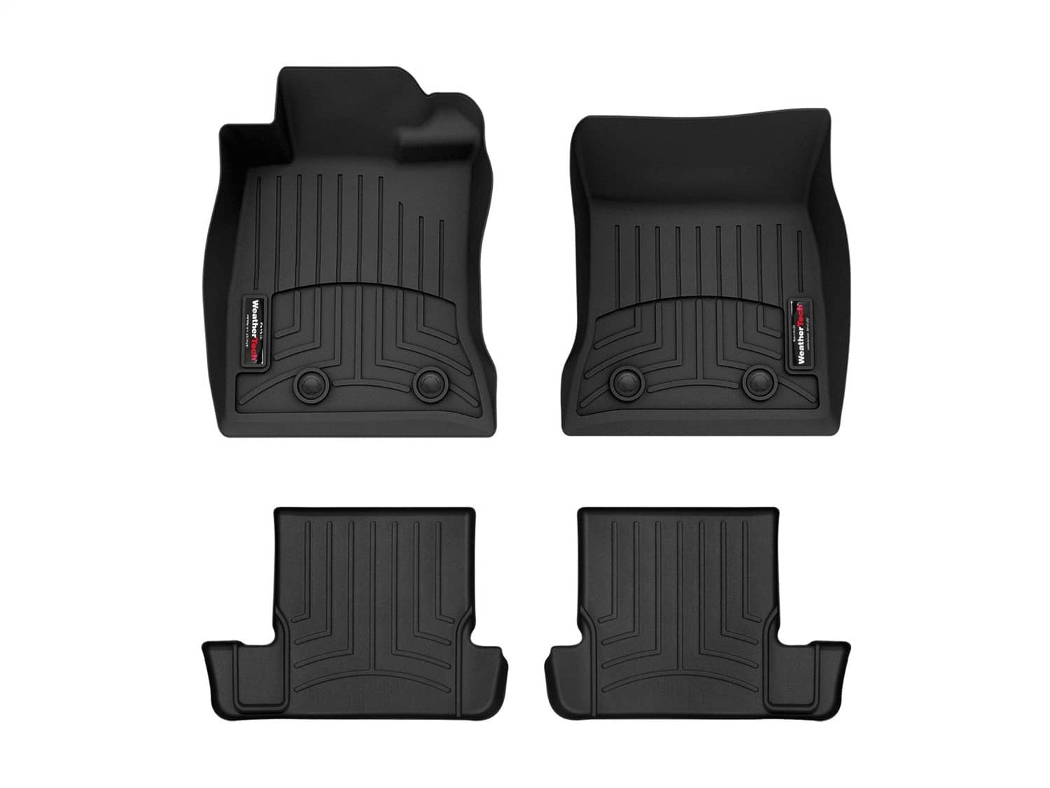 Weathertech - 4417141-444822 - Front and Rear - Floor Mat Set