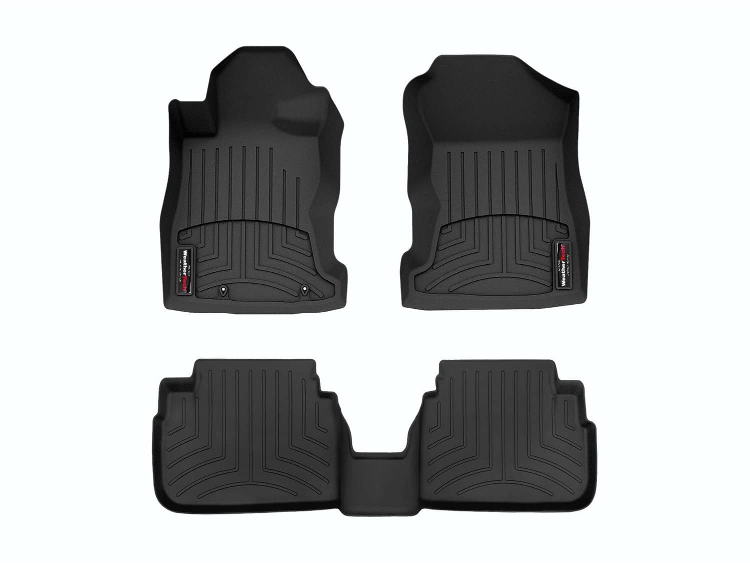 Weathertech - 4417431-4411072 - Front and Rear - Floor Mat Set