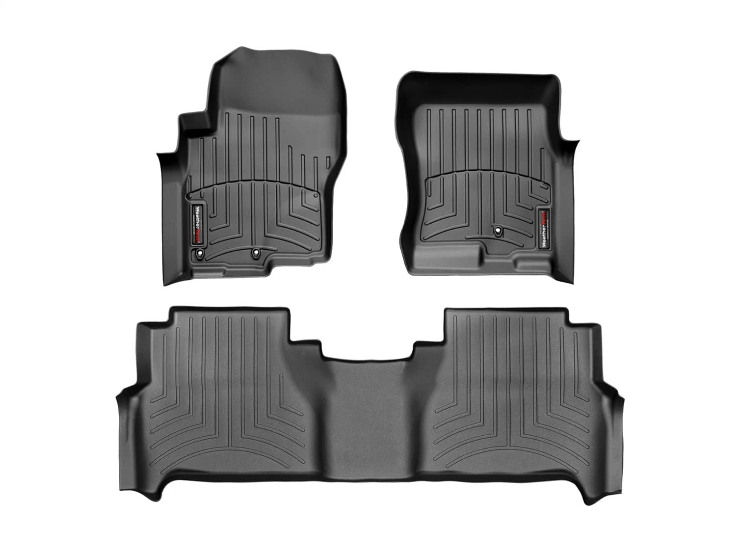 Weathertech - 441761-440473 - Front and Rear - Floor Mat Set