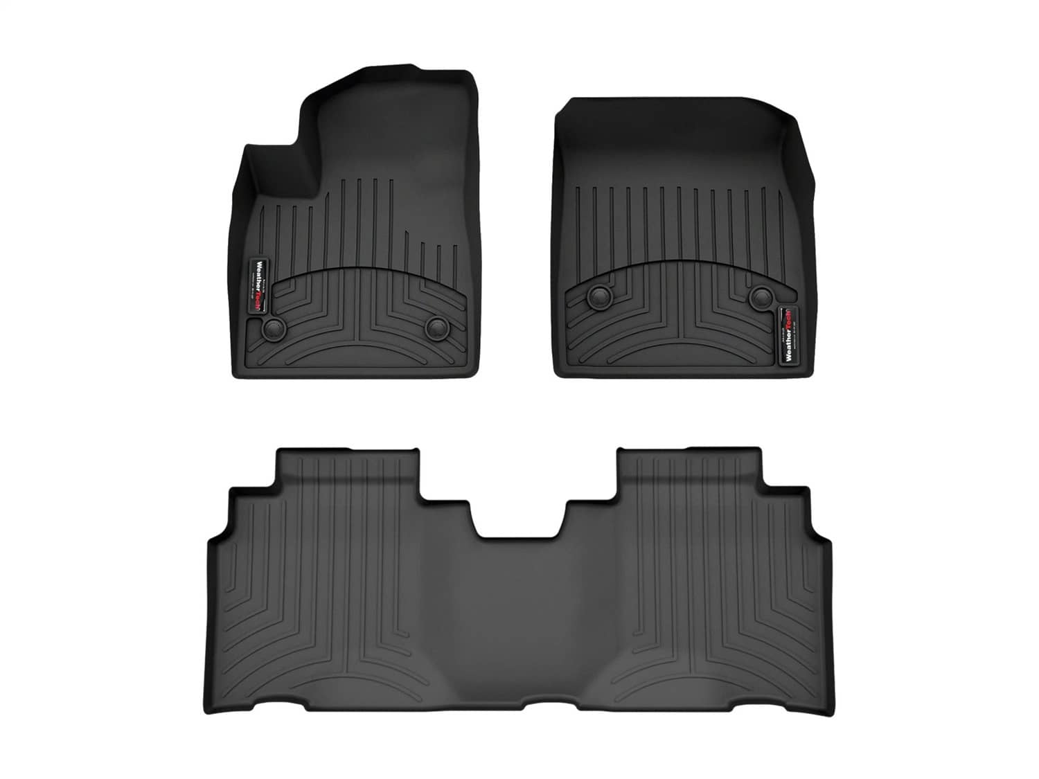 Weathertech - 441789-1-3 - Front and Rear - Floor Mat Set