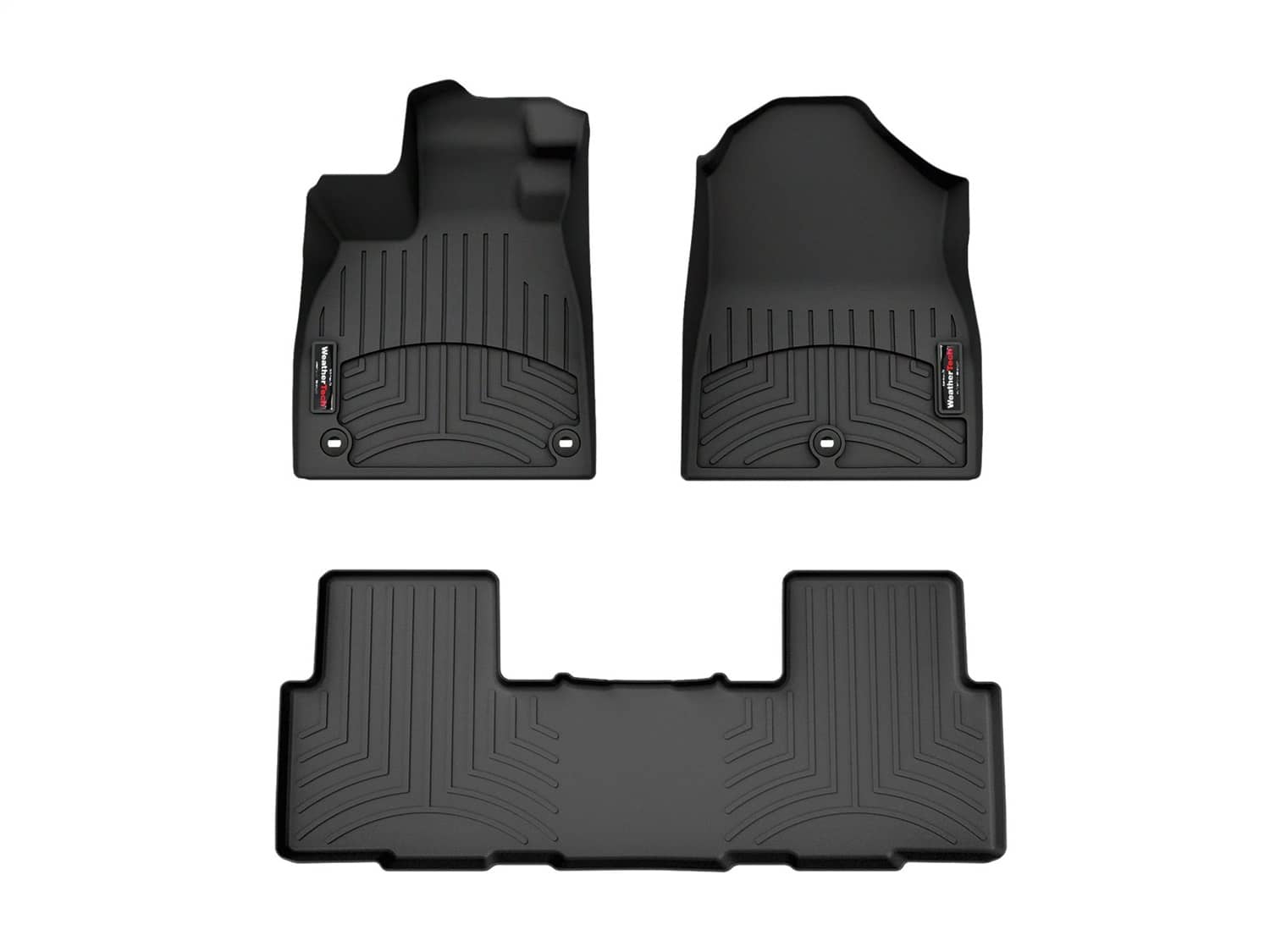 Weathertech - 441796-1-3 - Front and Rear - Floor Mat Set