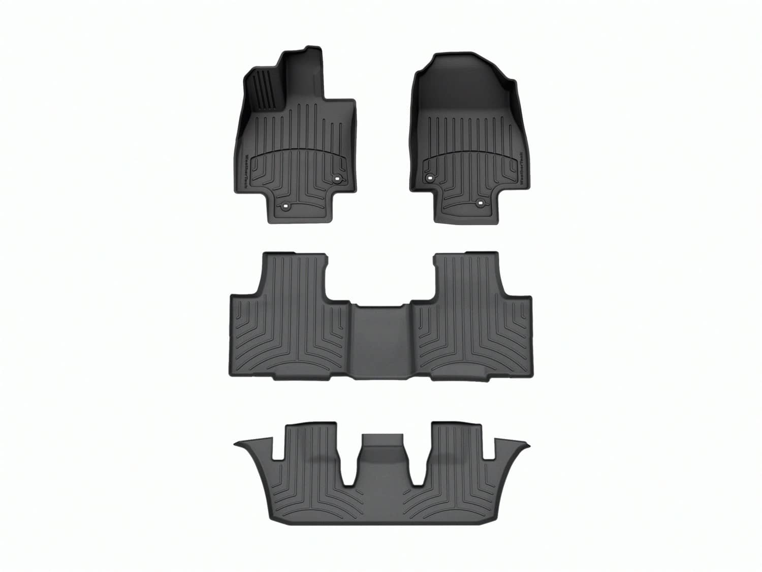 Weathertech - 441827-1-4-3IM - Front Rear and Third Row - Floor Mat Set