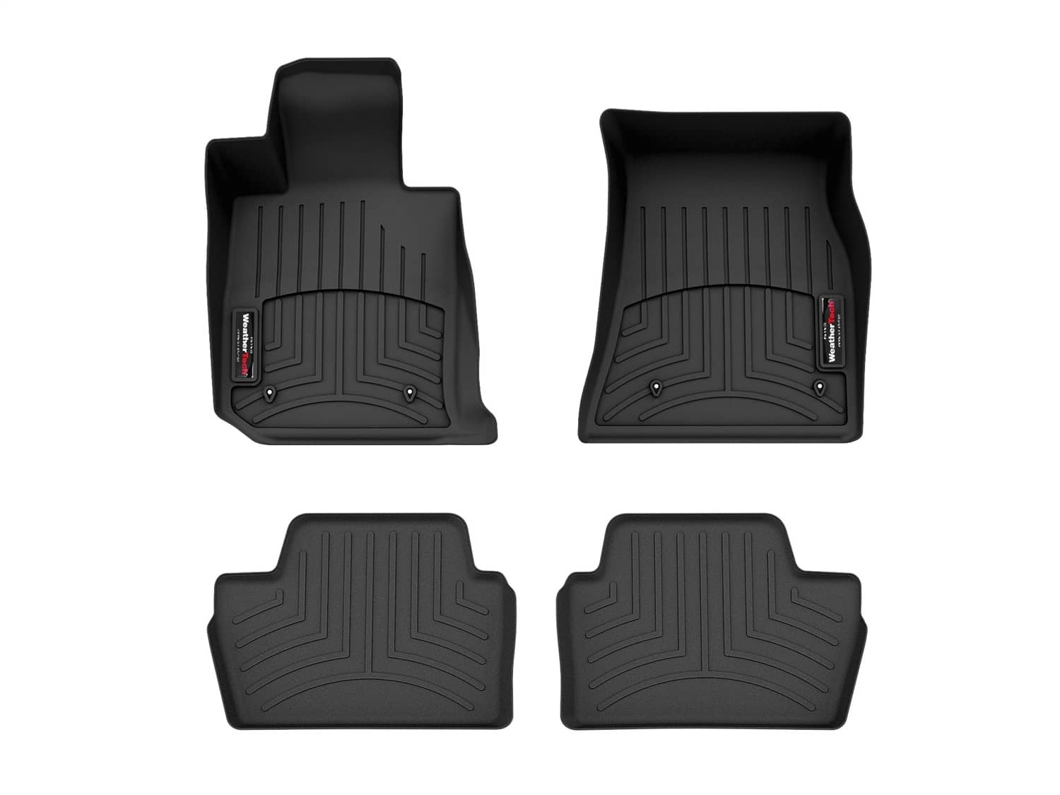 Weathertech - 4418401-4417112 - Front and Rear - Floor Mat Set