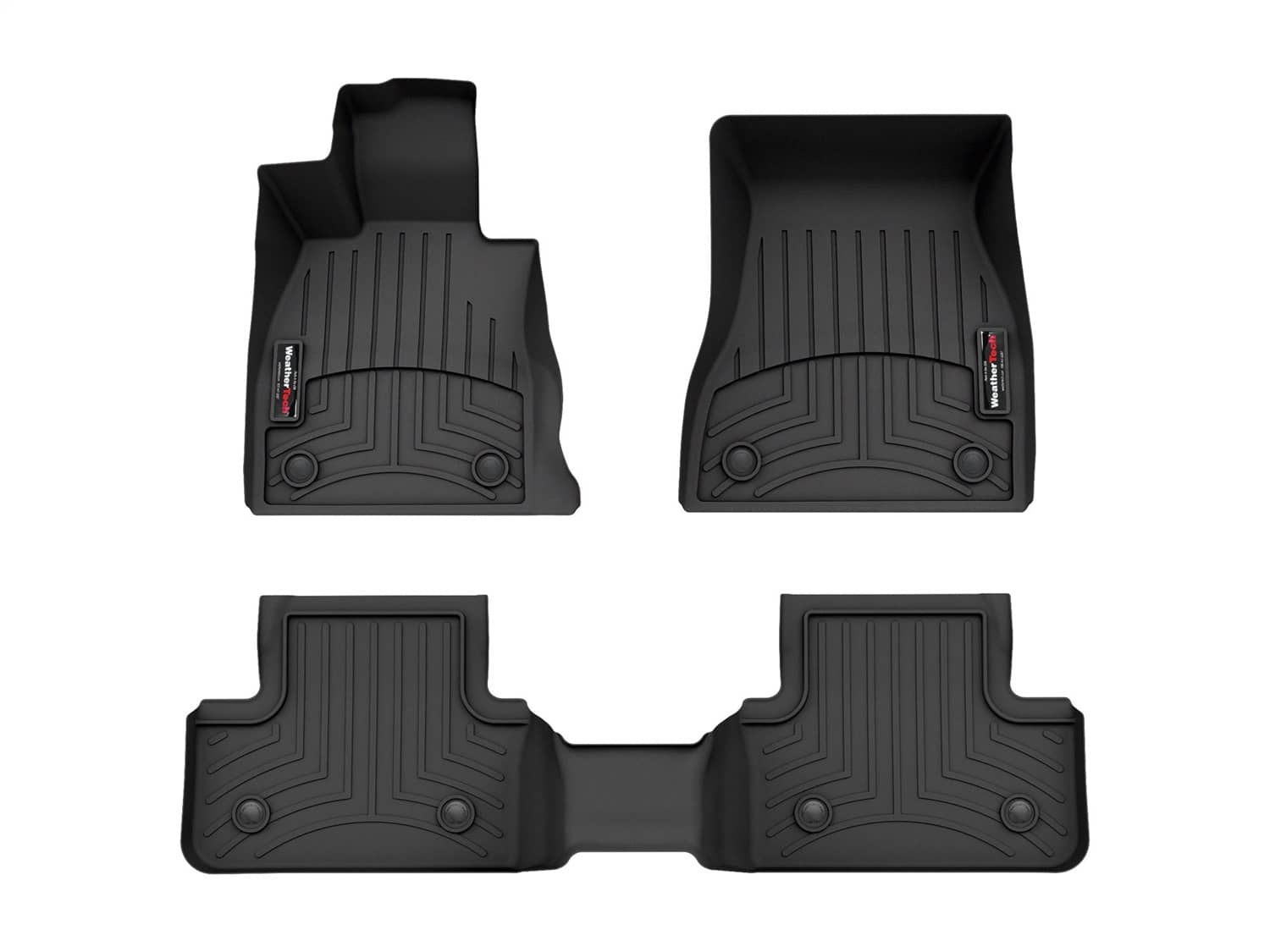 Weathertech - 441845-1-3 - Front and Rear - Floor Mat Set