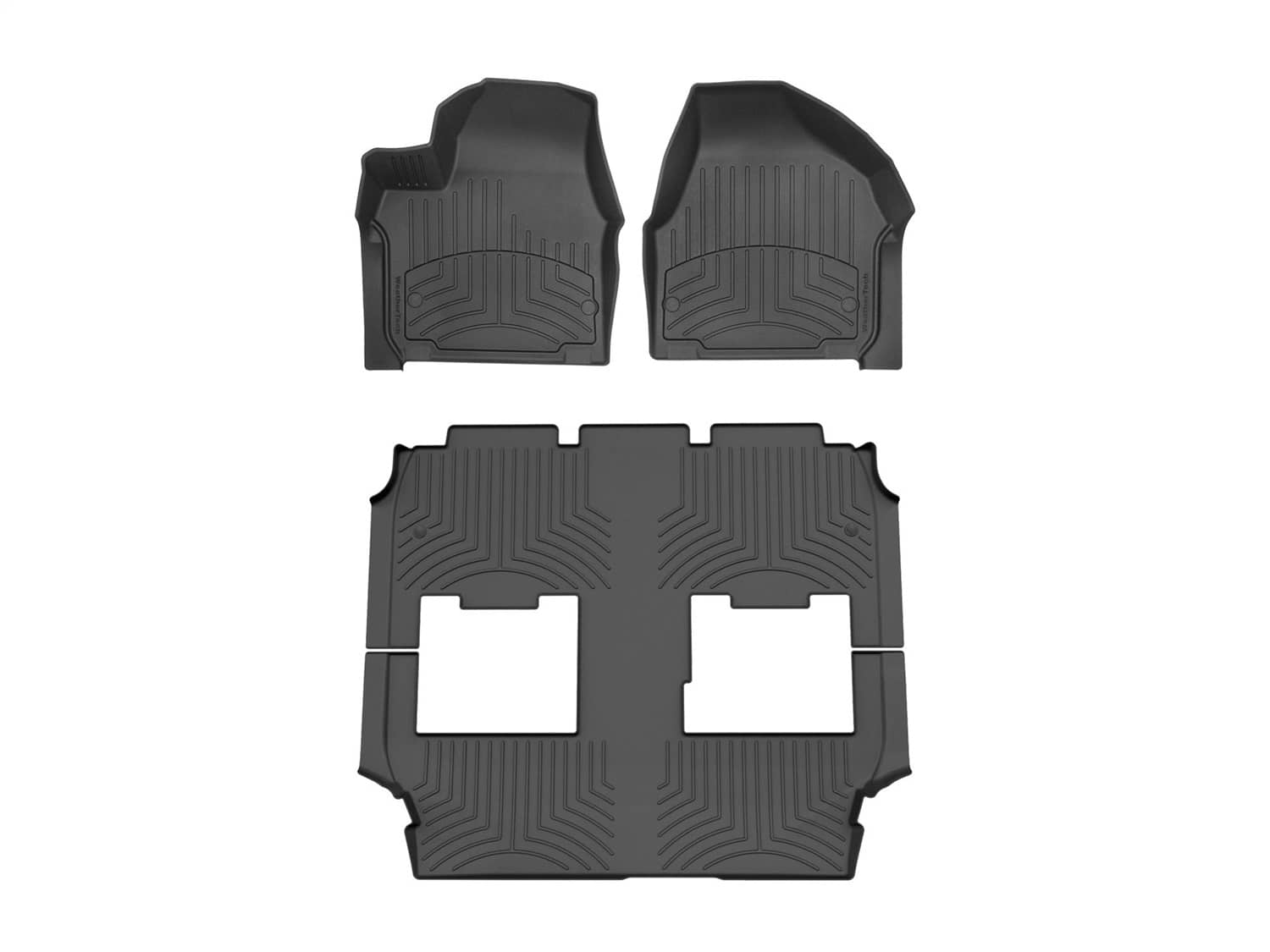 Weathertech - 44945-1-3IM - Front Rear and Third Row - Floor Mat Set