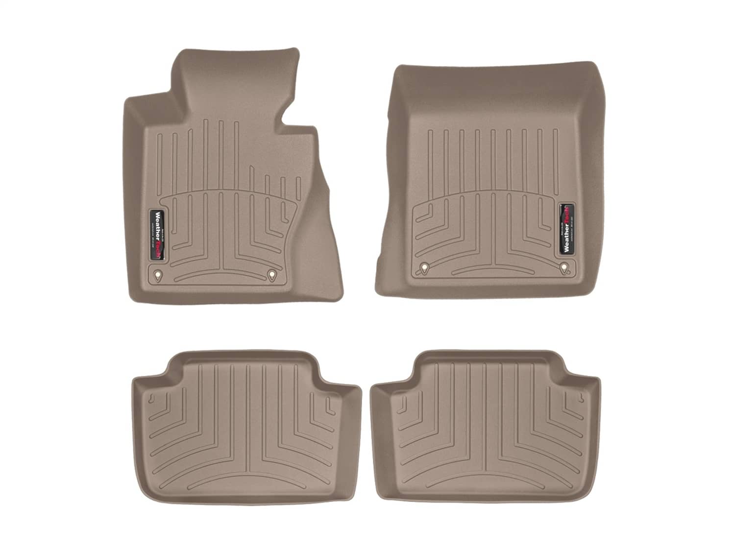 Weathertech - 45038-1-2 - Front and Rear - Floor Mat Set