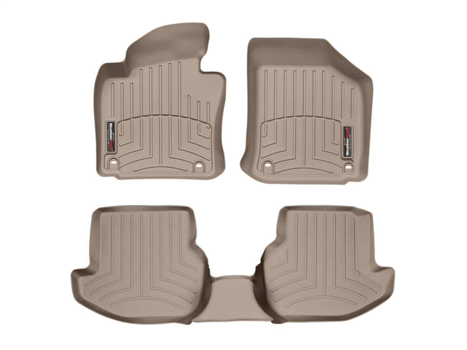 Weathertech - 450801-452693 - Front and Rear - Floor Mat Set