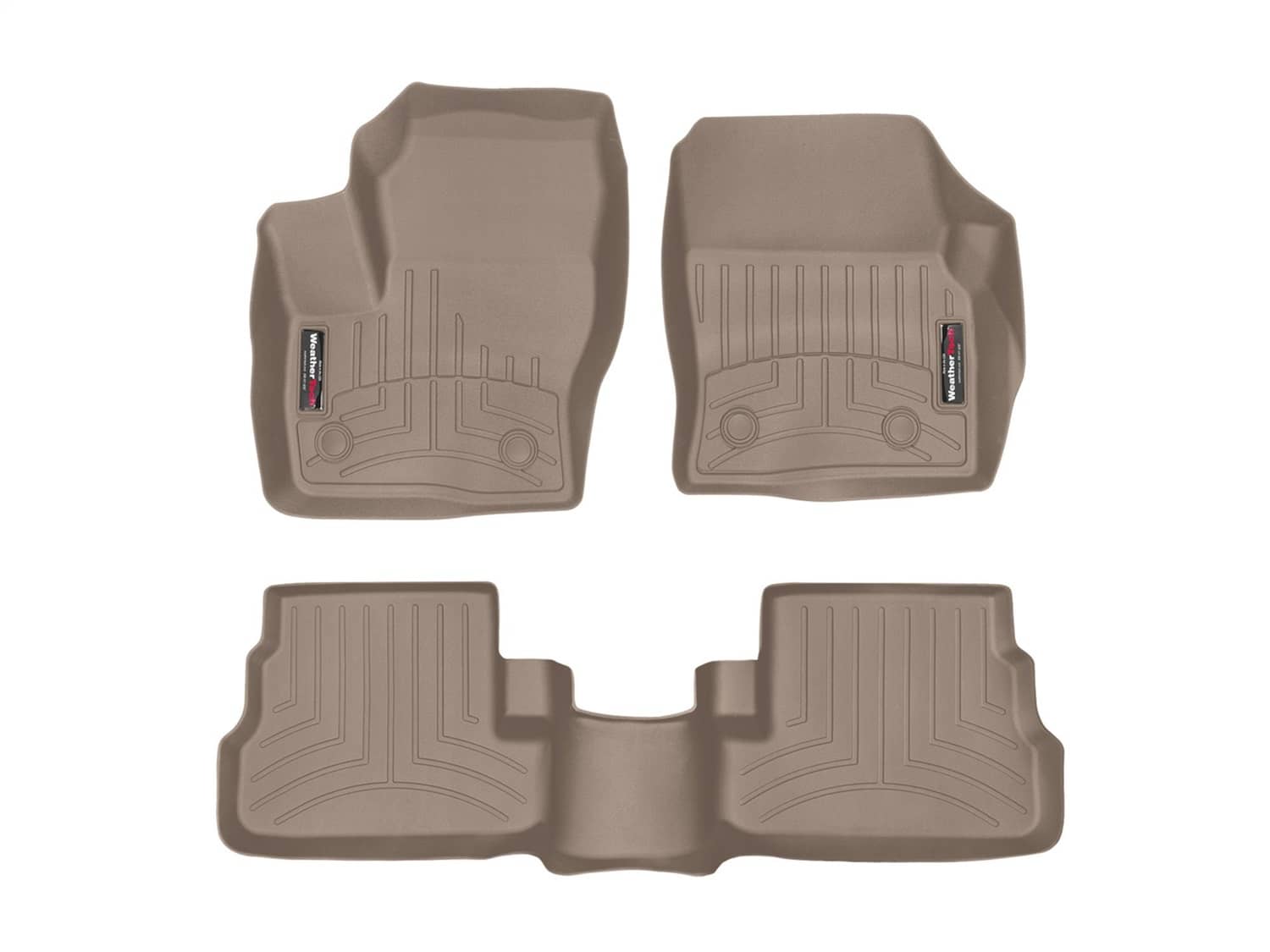 Weathertech - 4510521-454593 - Front and Rear - Floor Mat Set