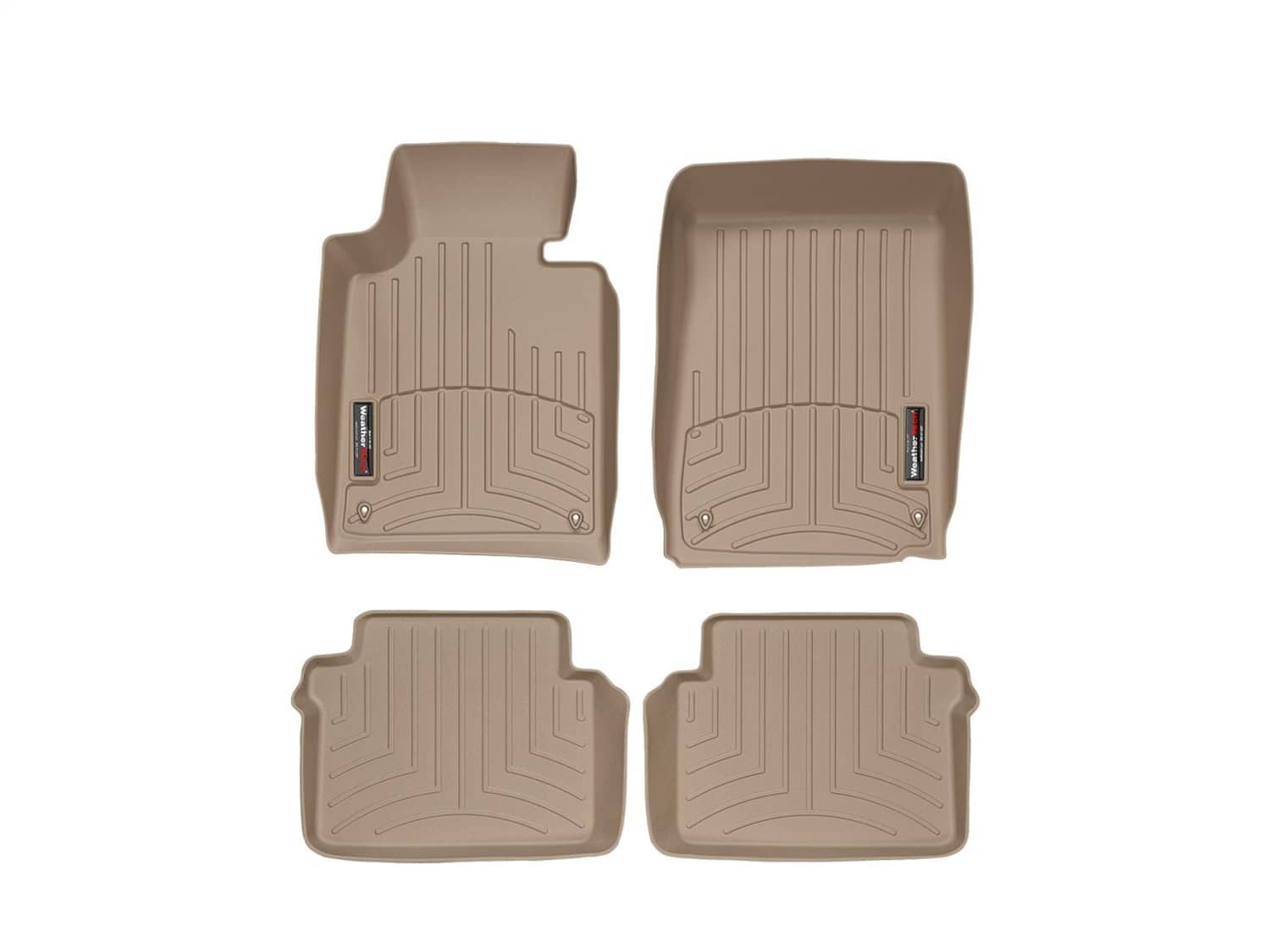 Weathertech - 45106-1-2 - Front and Rear - Floor Mat Set