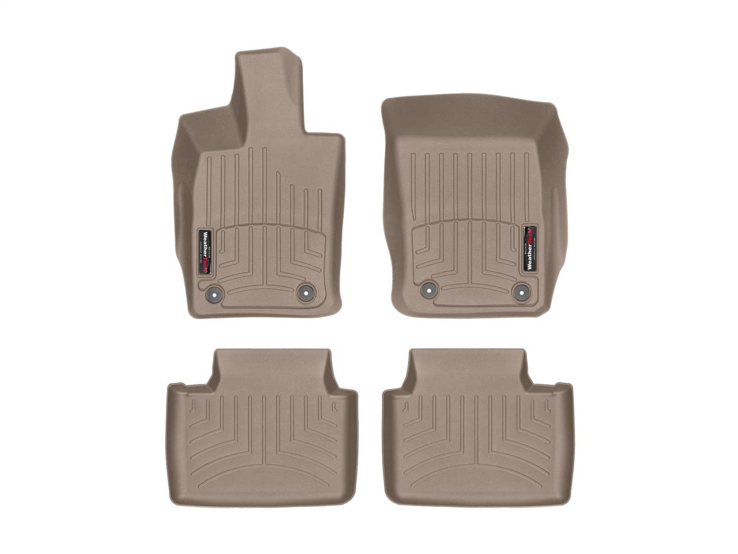 Weathertech - 451180-1-2 - Front and Rear - Floor Mat Set