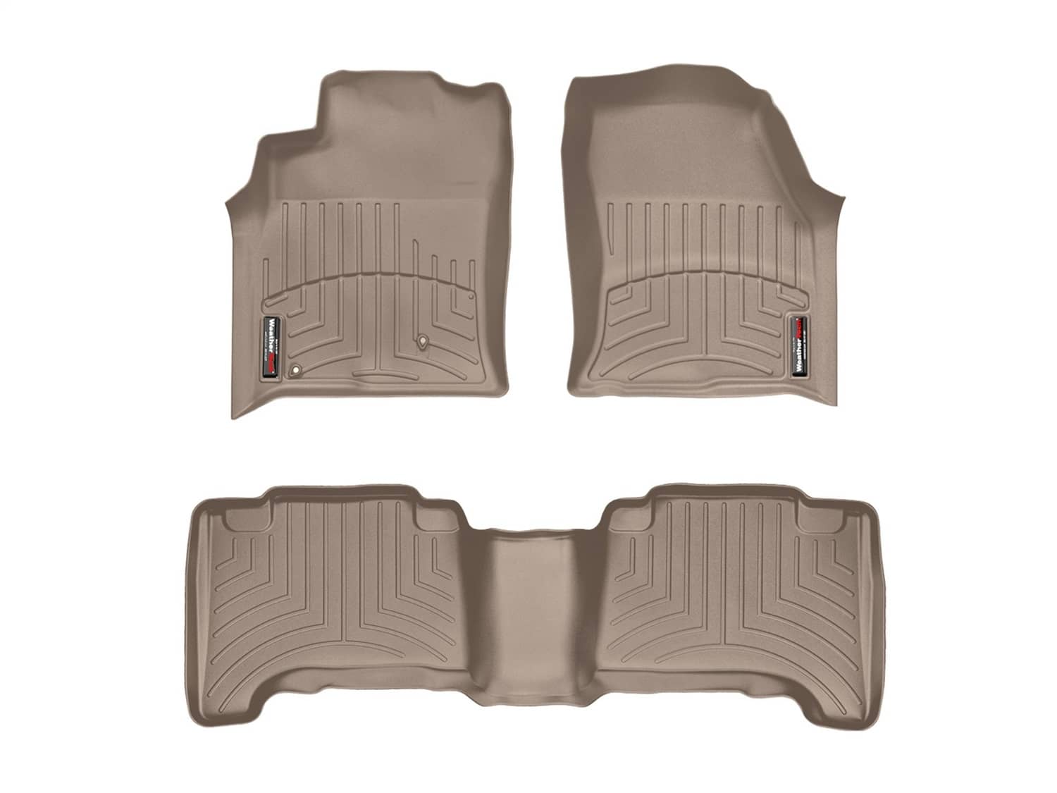 Weathertech - 451211-450702 - Front and Rear - Floor Mat Set