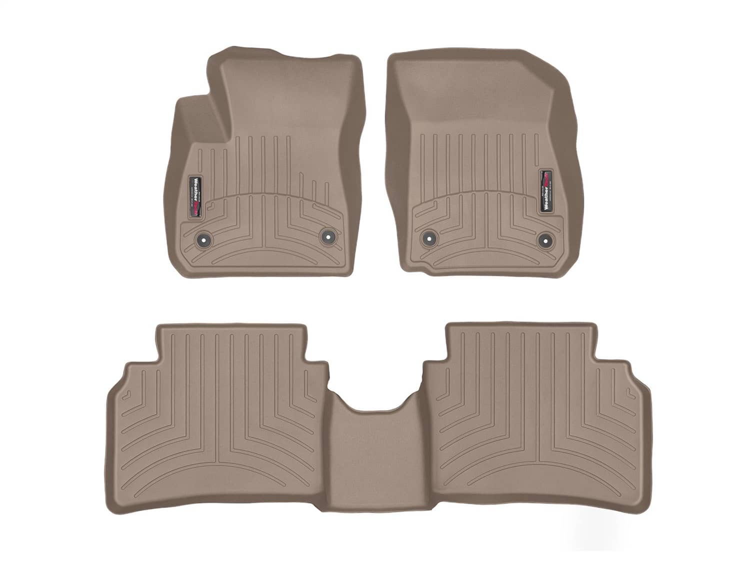 Weathertech - 451250-1-2 - Front and Rear - Floor Mat Set
