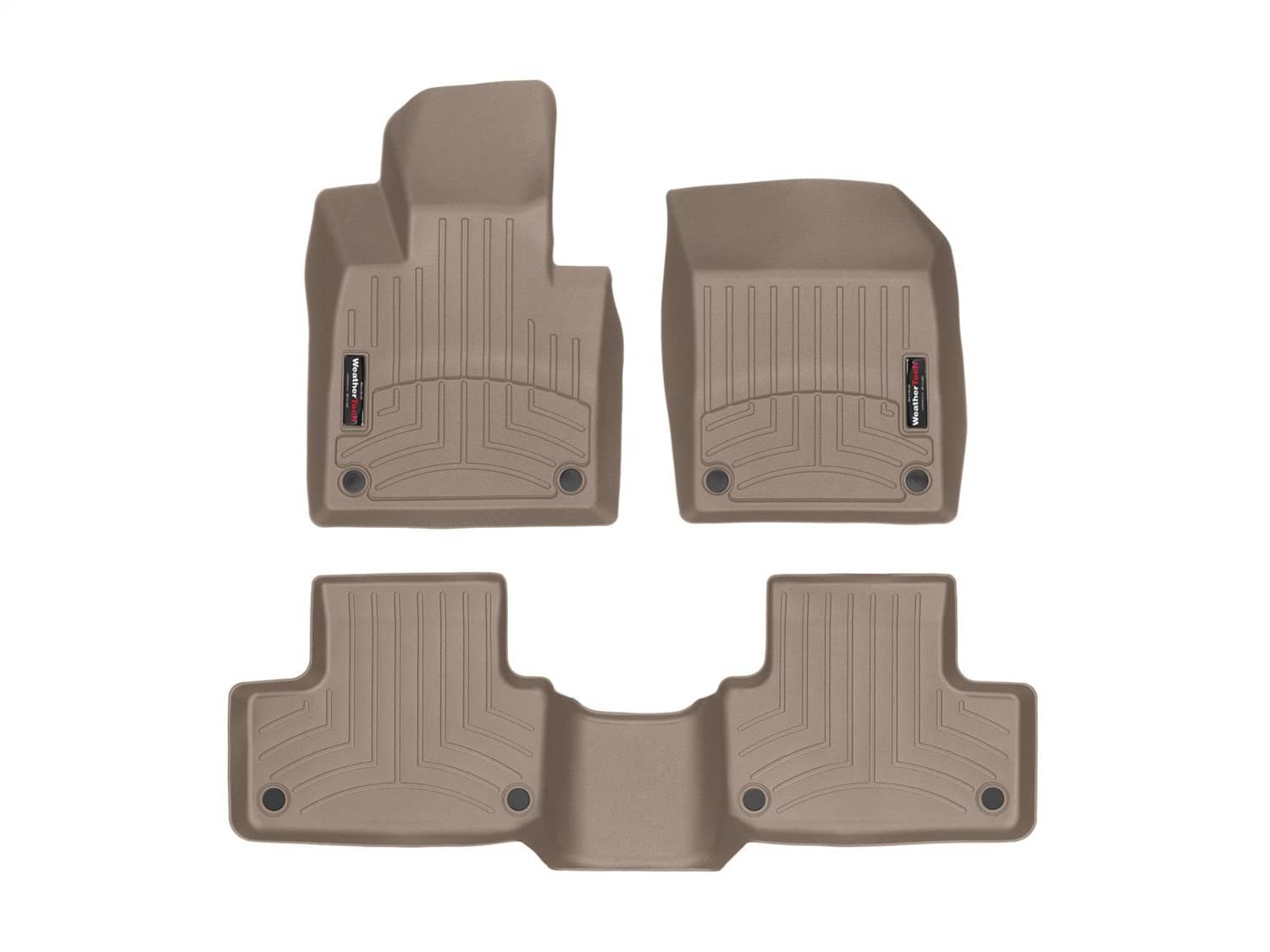 Weathertech - 451253-1-2 - Front and Rear - Floor Mat Set