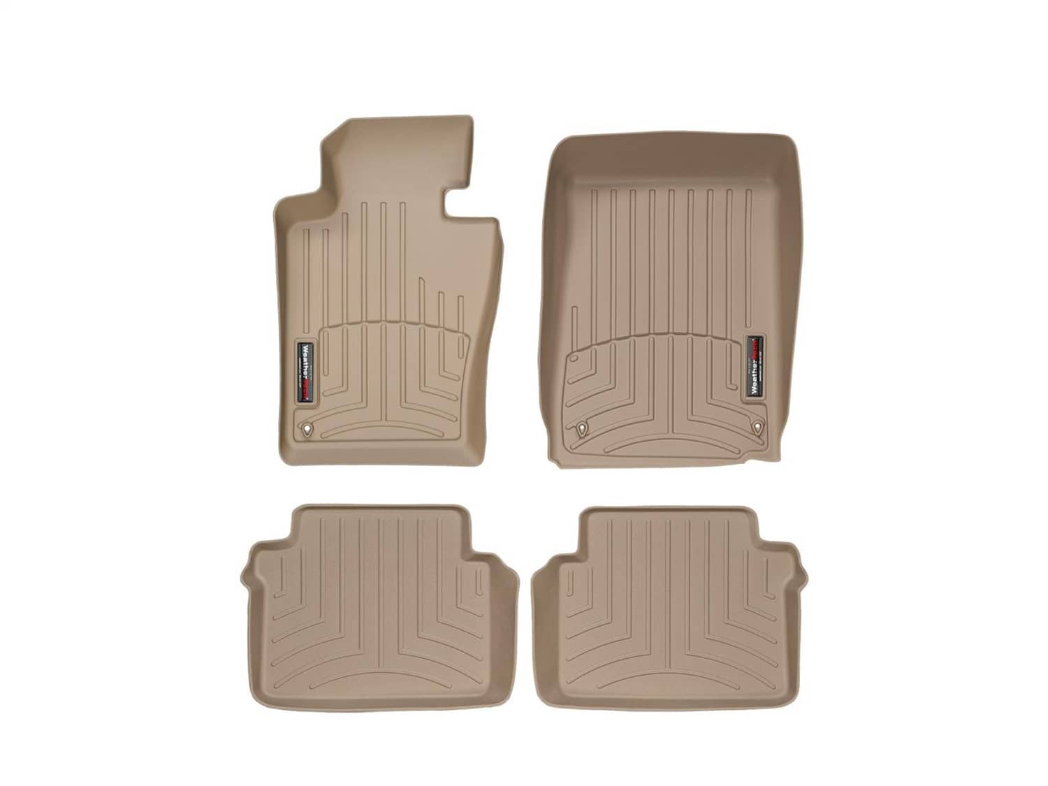 Weathertech - 451271-451062 - Front and Rear - Floor Mat Set