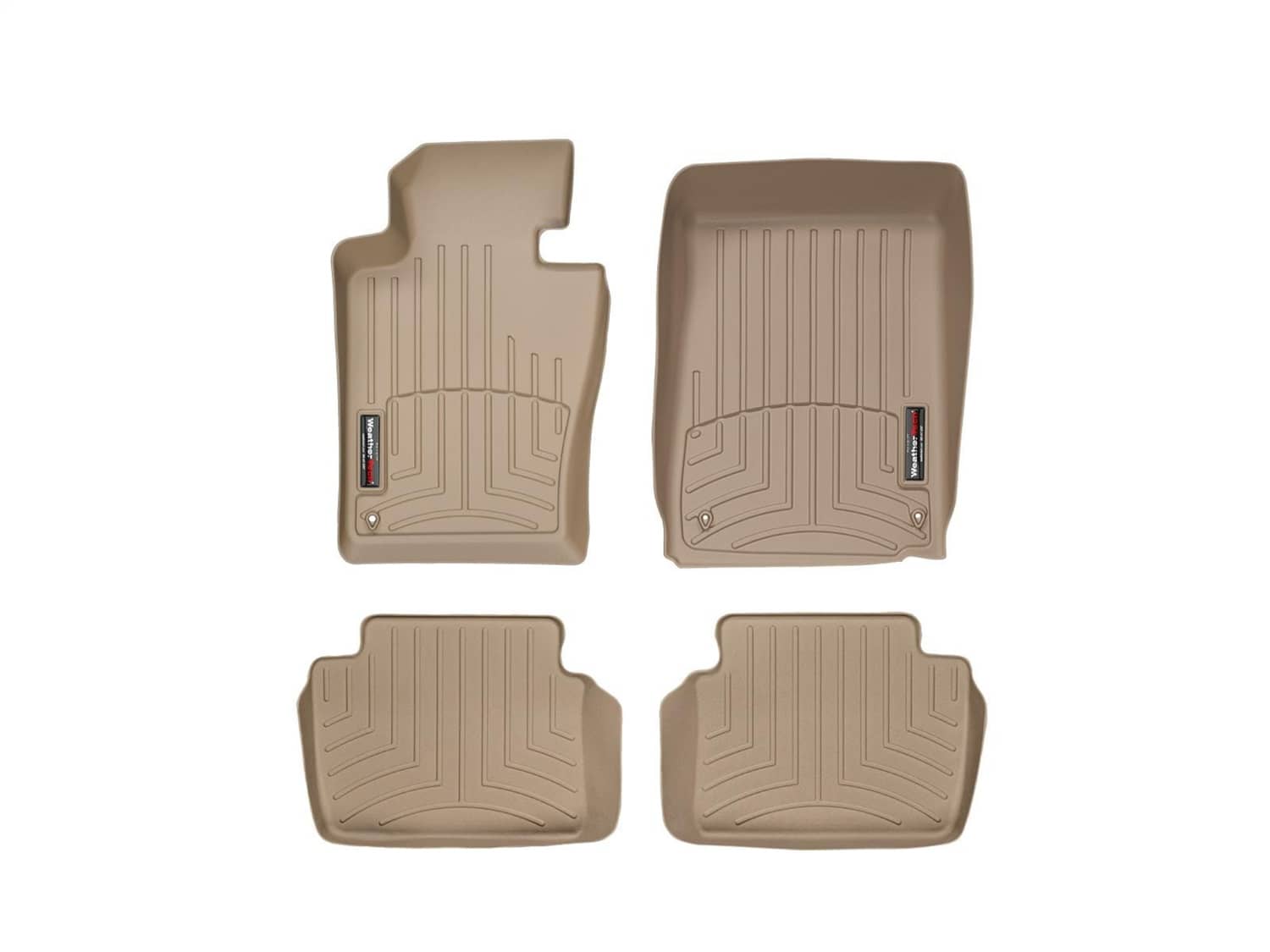 Weathertech - 45127-1-2 - Front and Rear - Floor Mat Set