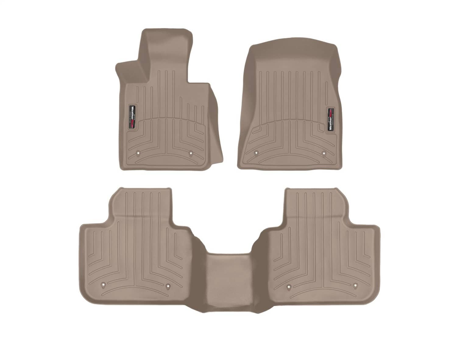Weathertech - 451303-1-2 - Front and Rear - Floor Mat Set