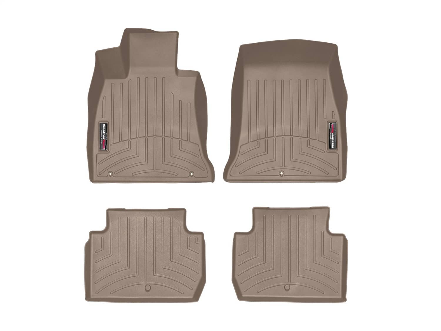 Weathertech - 4514341-4512382 - Front and Rear - Floor Mat Set
