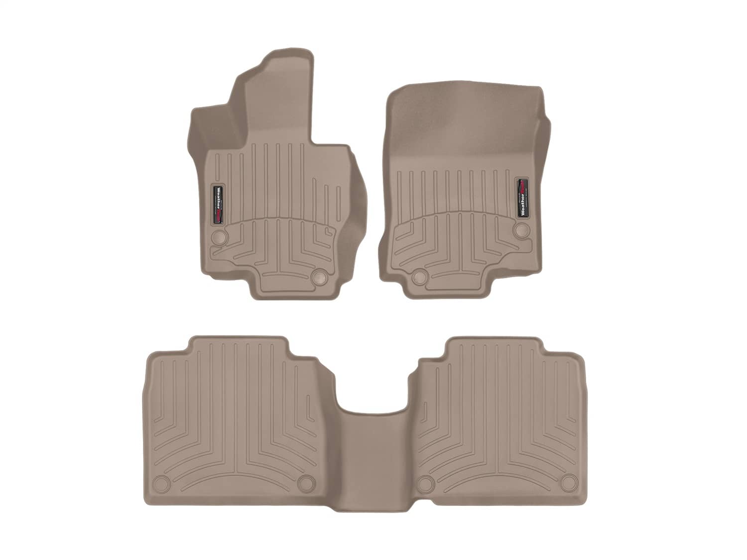 Weathertech - 4515331-4515955 - Front and Rear - Floor Mat Set