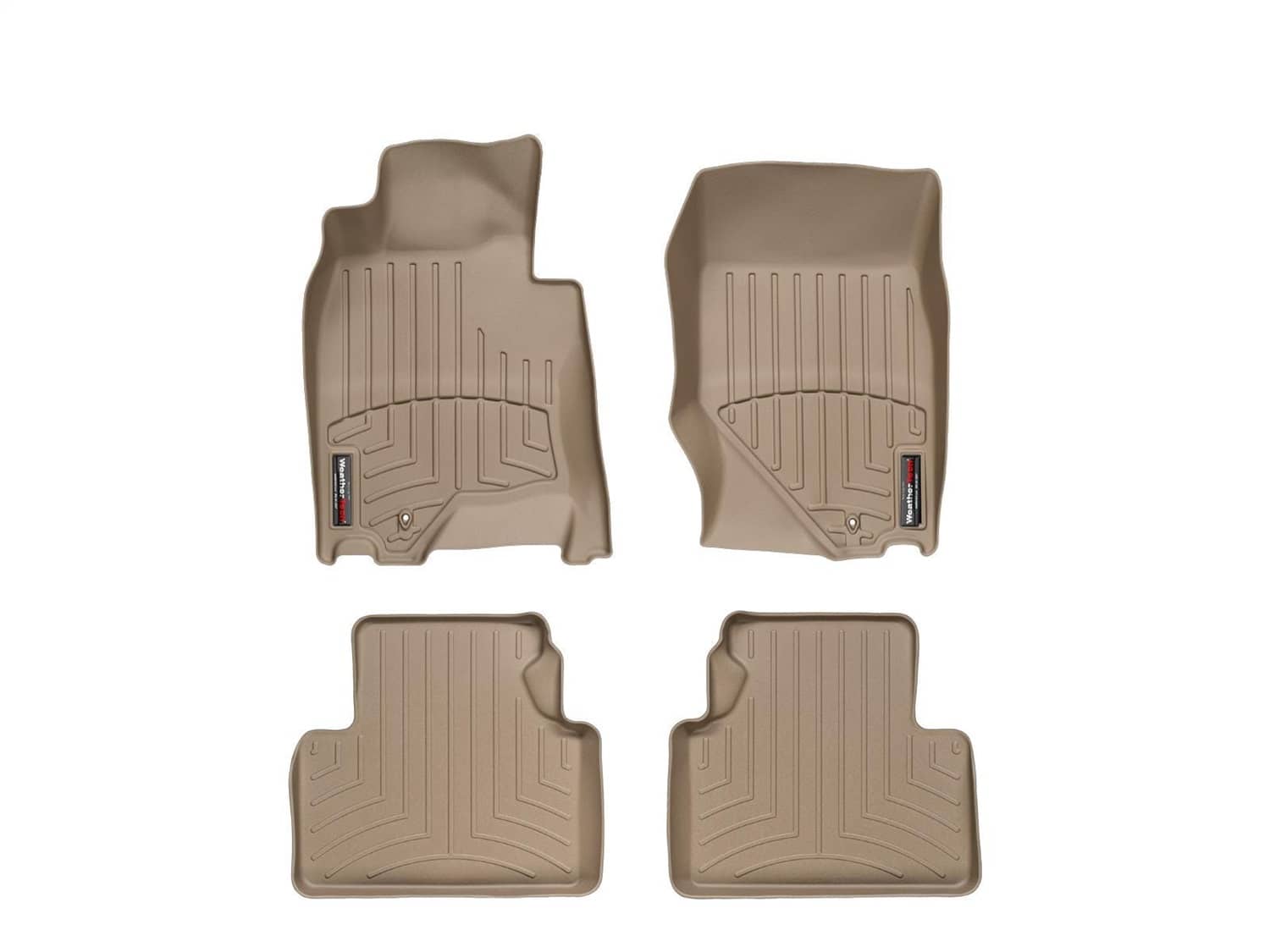 Weathertech - 45156-1-2 - Front and Rear - Floor Mat Set