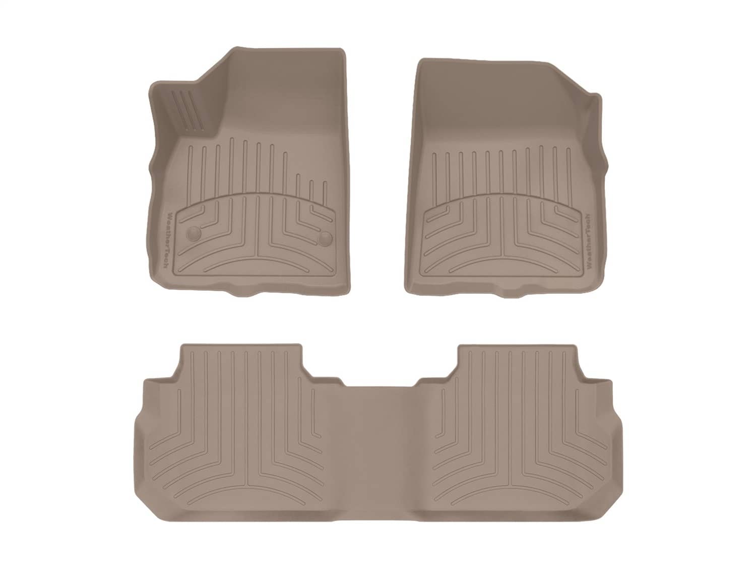 Weathertech - 4515741-4510802IM - Front and Rear - Floor Mat Set