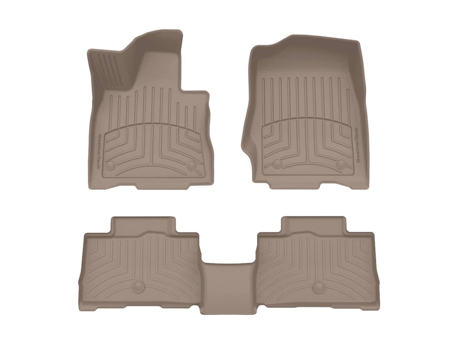 Weathertech - 451576-1-2IM - Front and Rear - Floor Mat Set