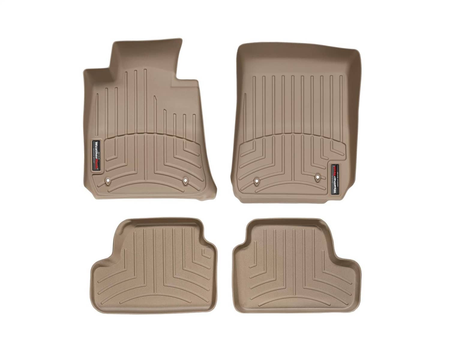 Weathertech - 451581-451464 - Front and Rear - Floor Mat Set