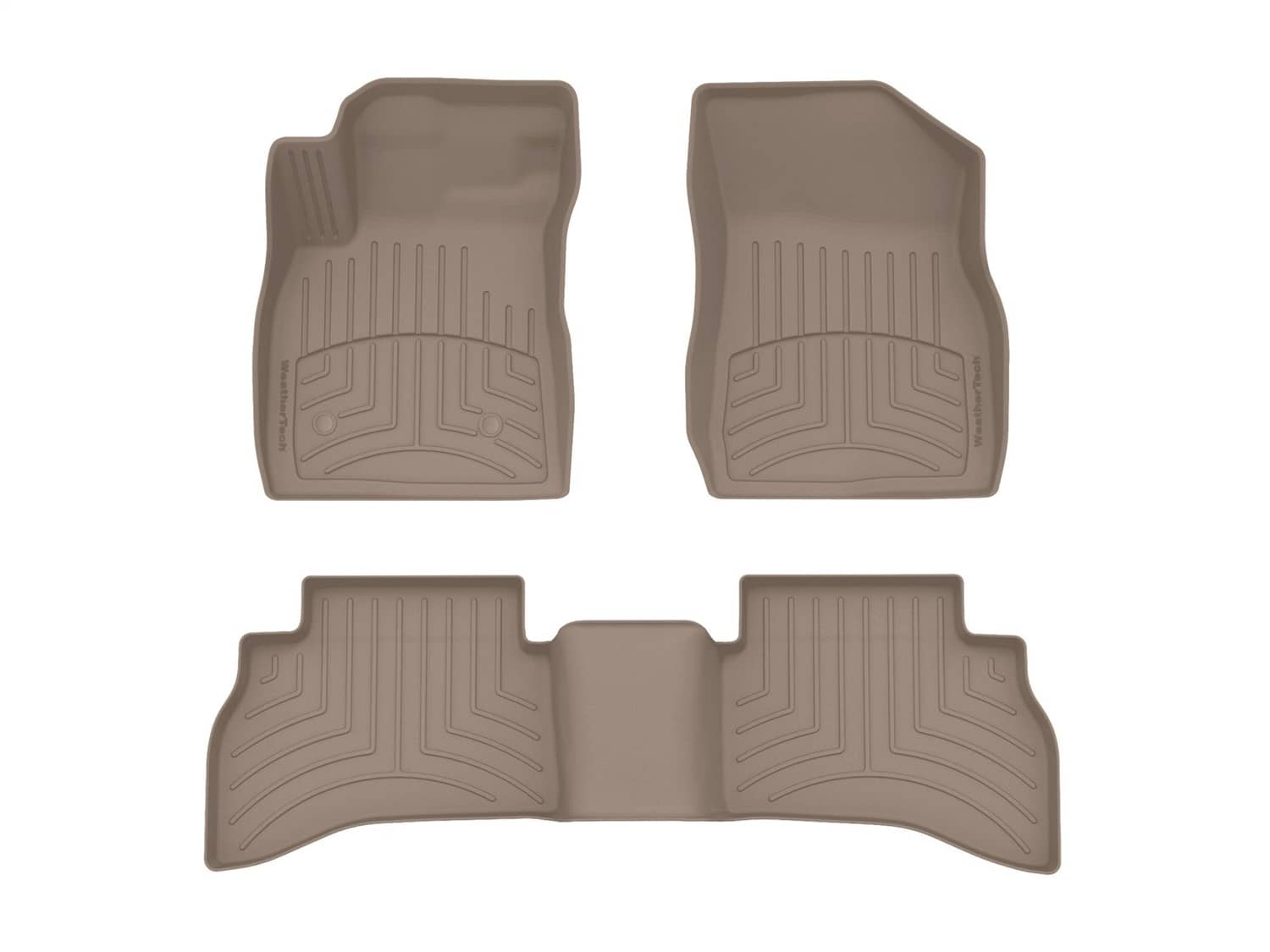 Weathertech - 451617-1-3IM - Front and Rear - Floor Mat Set