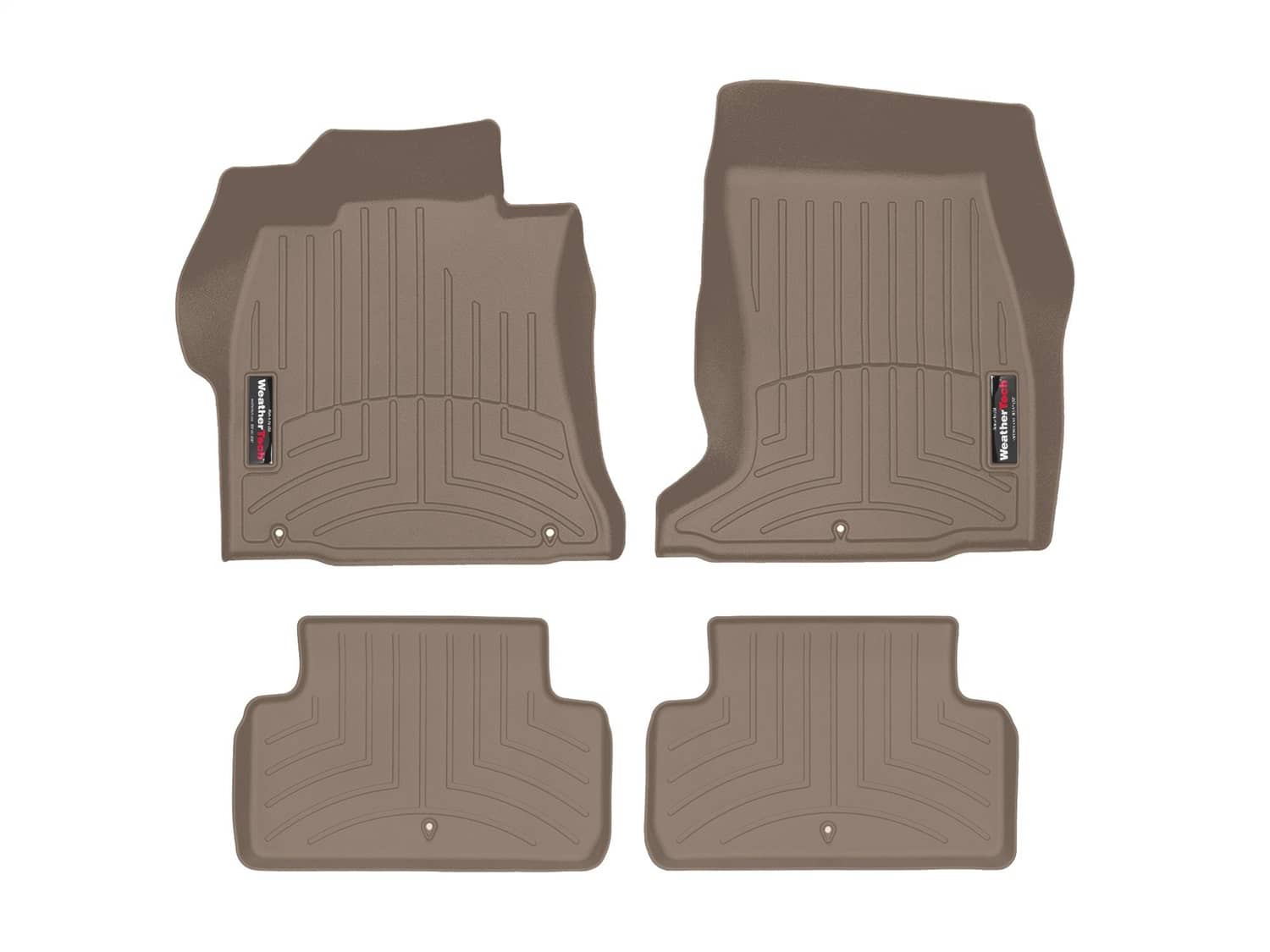 Weathertech - 4516941-4514792 - Front and Rear - Floor Mat Set