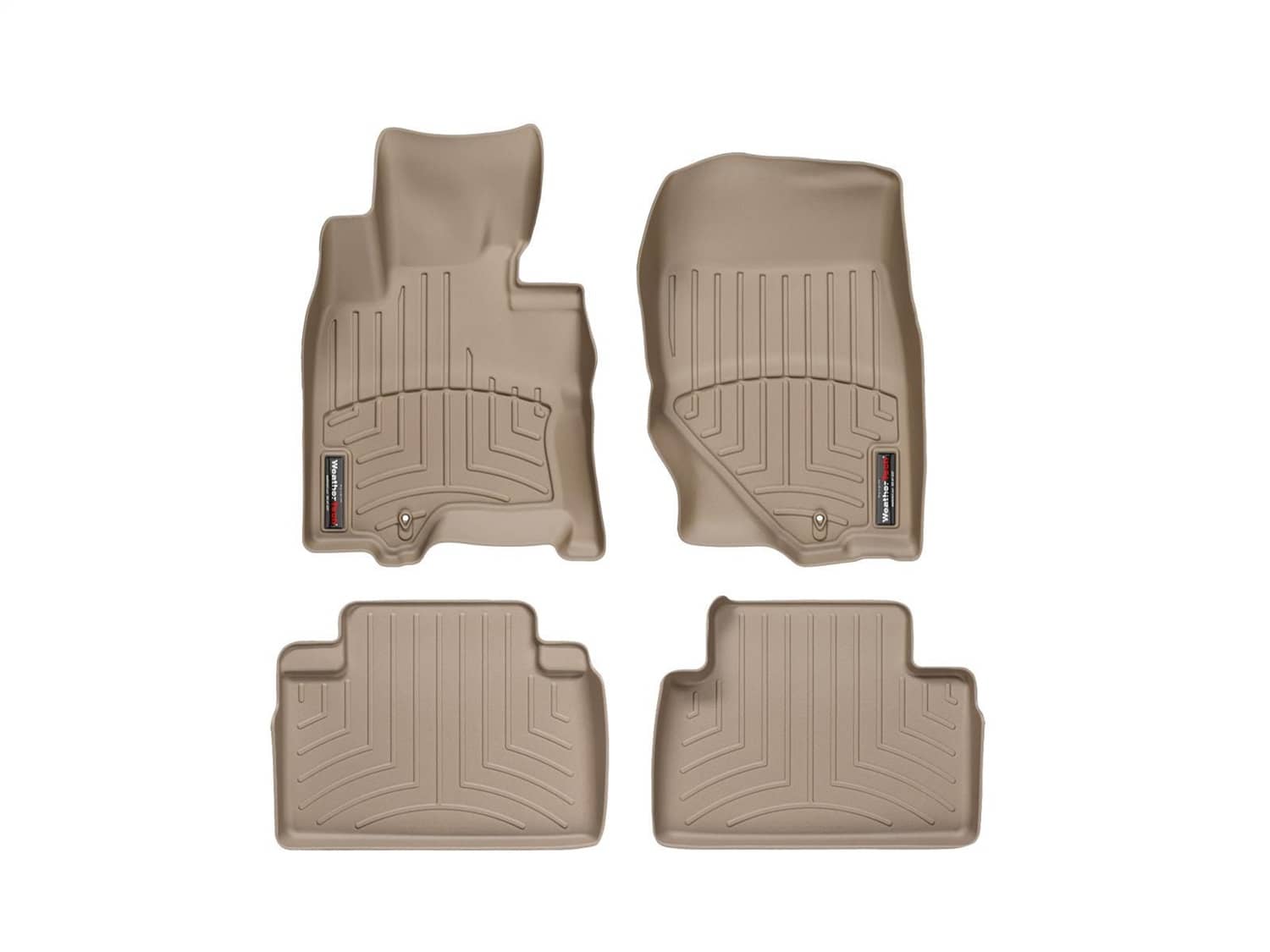 Weathertech - 45172-1-2 - Front and Rear - Floor Mat Set