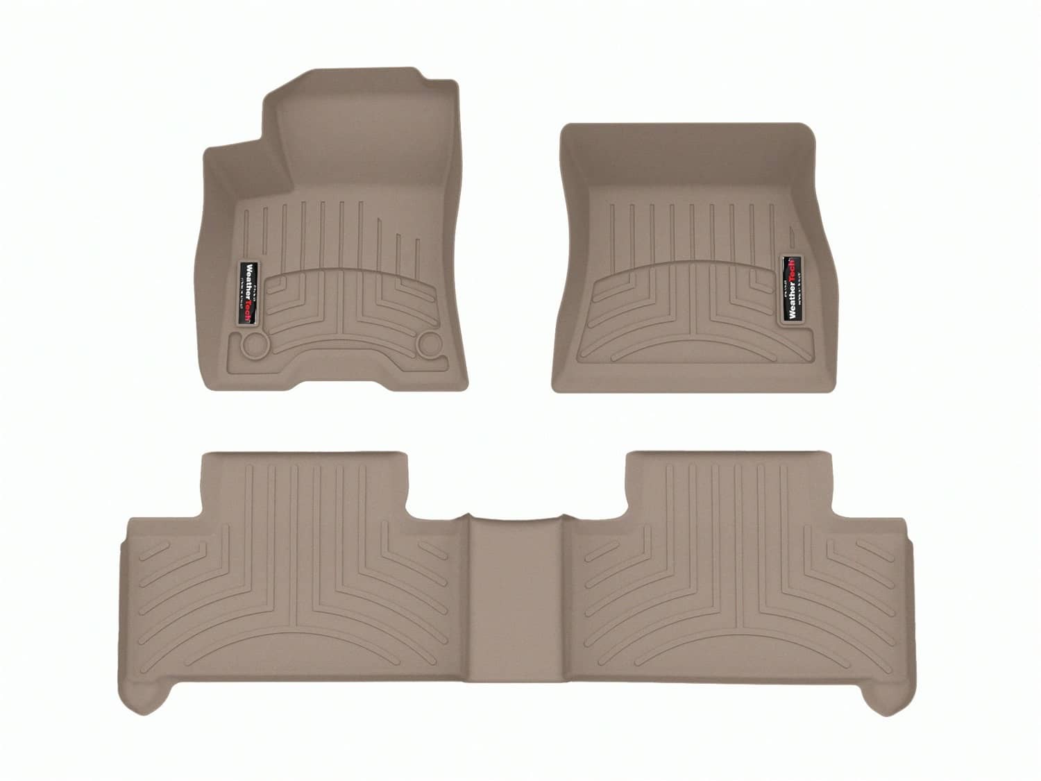 Weathertech - 451772-1-2 - Front and Rear - Floor Mat Set