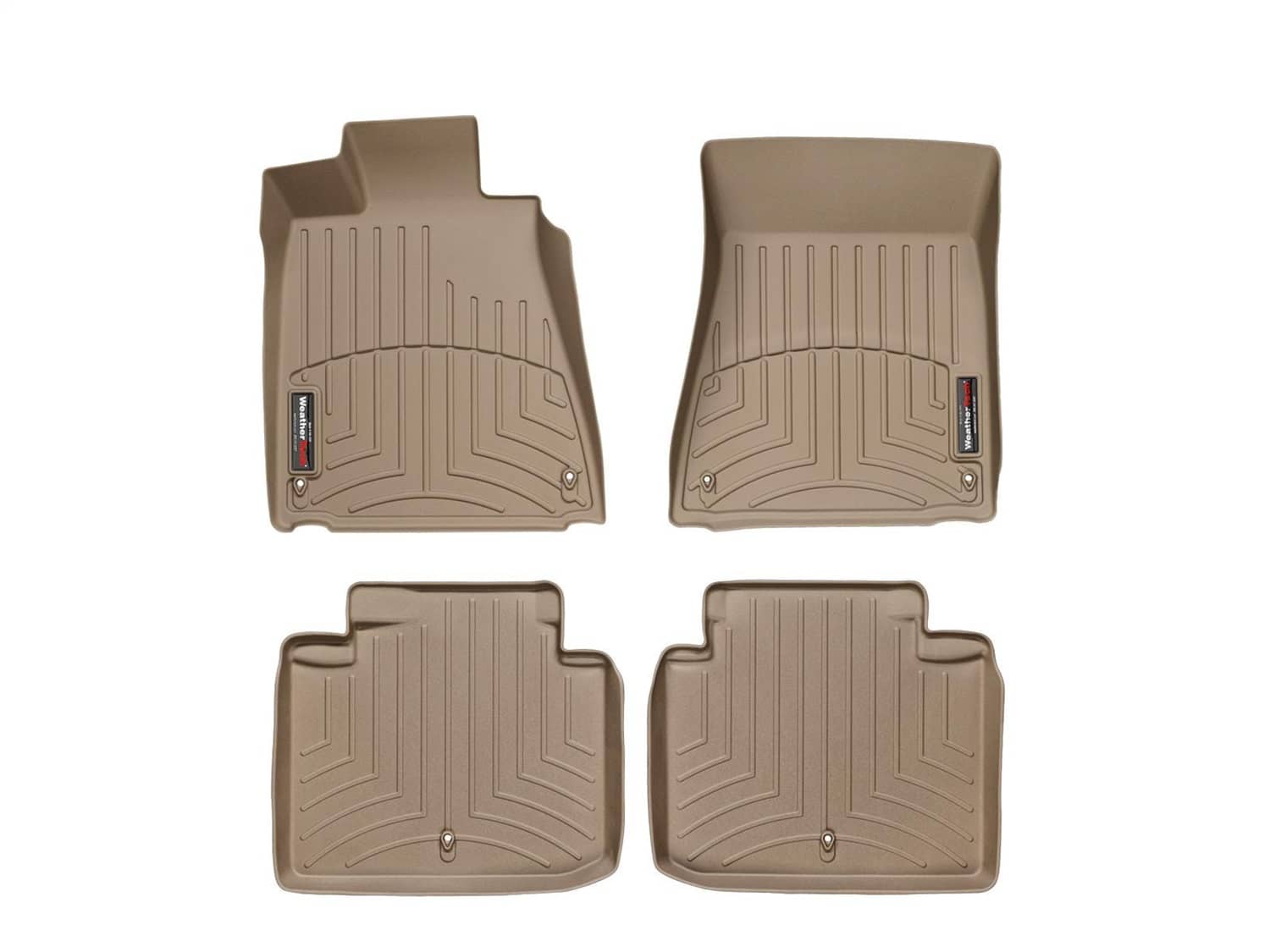Weathertech - 45205-1-2 - Front and Rear - Floor Mat Set
