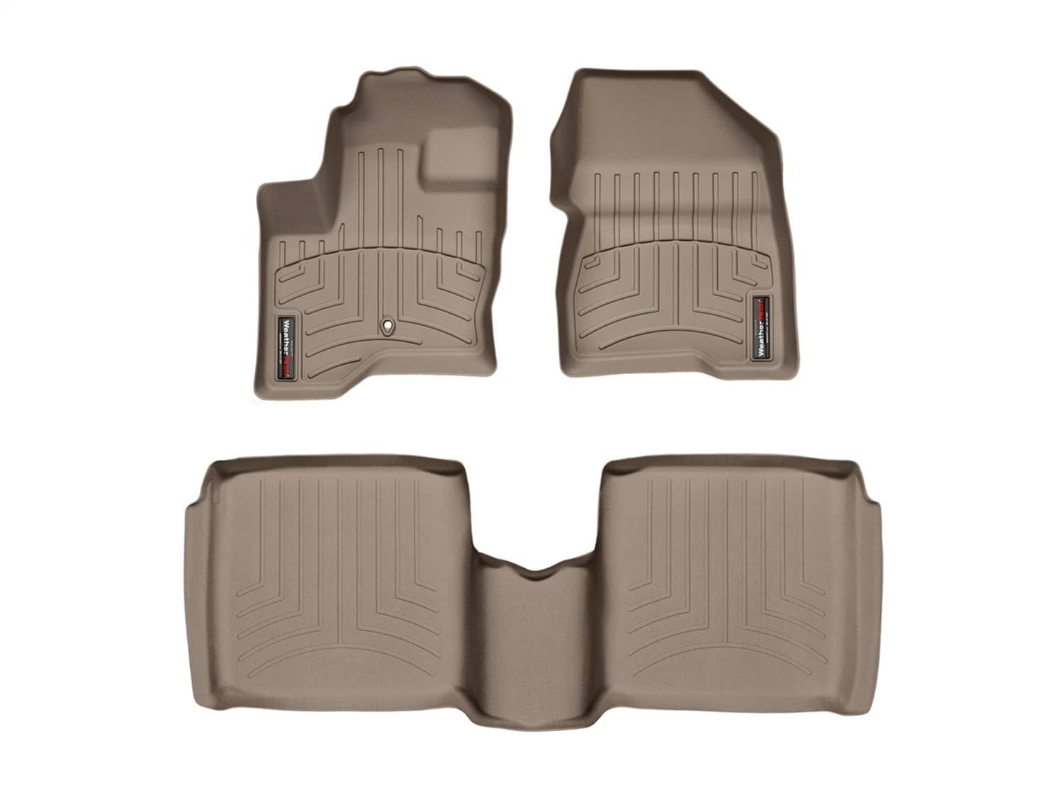 Weathertech - 452081-456502 - Front and Rear - Floor Mat Set