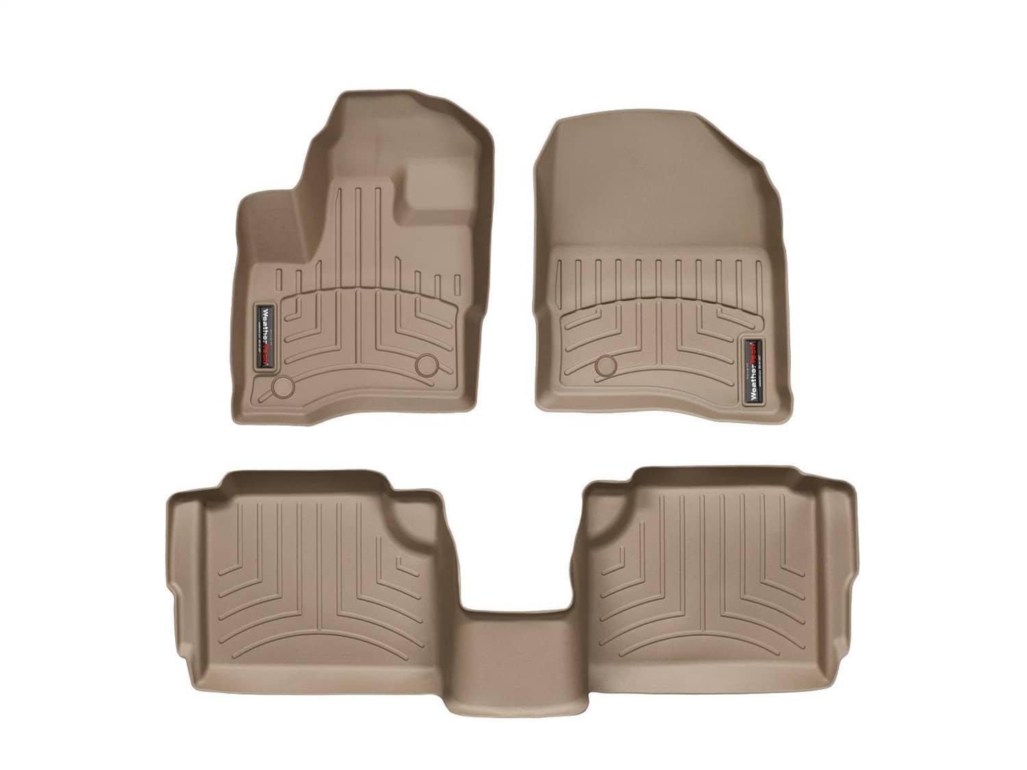 Weathertech - 453021-452372 - Front and Rear - Floor Mat Set