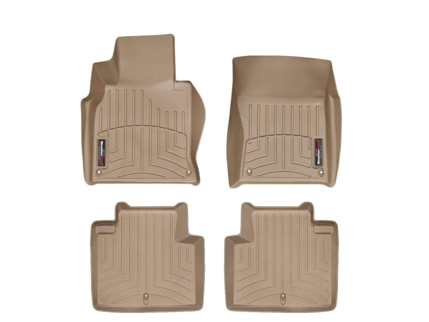Weathertech - 45304-1-2 - Front and Rear - Floor Mat Set