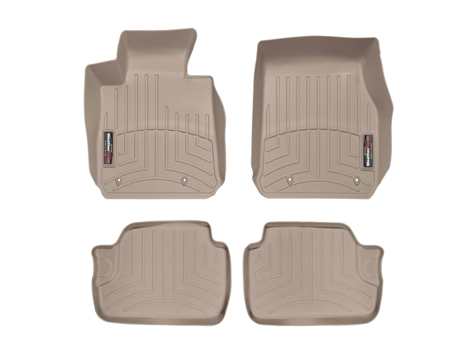 Weathertech - 45410-1-3 - Front and Rear - Floor Mat Set