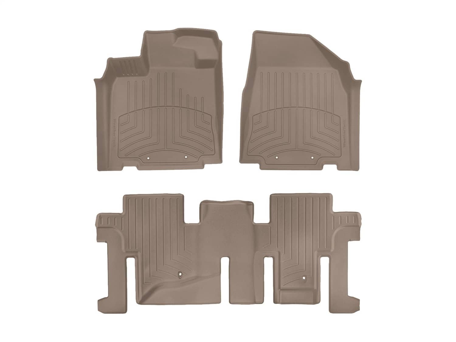 Weathertech - 45445-1-2IM - Front and Rear - Floor Mat Set
