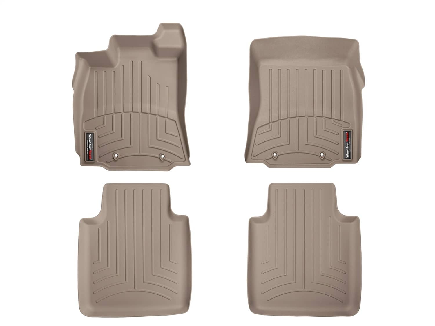 Weathertech - 45447-1-2 - Front and Rear - Floor Mat Set