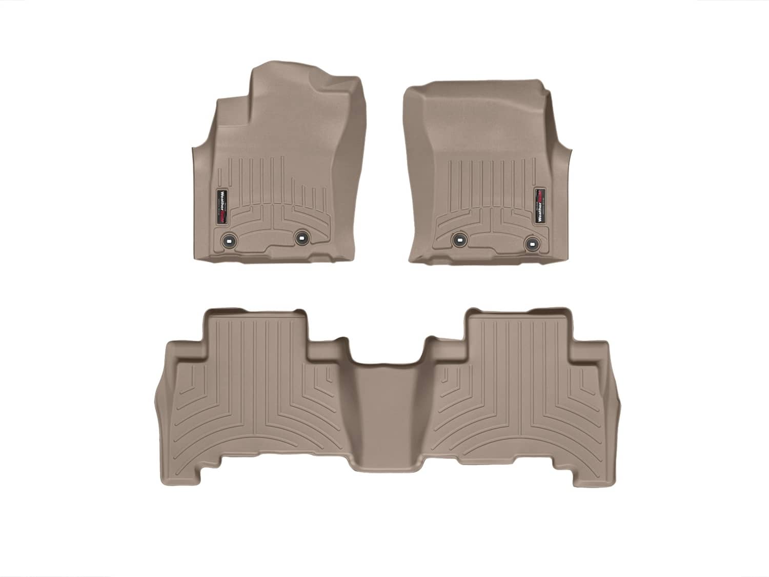 Weathertech - 454931-452862 - Front and Rear - Floor Mat Set