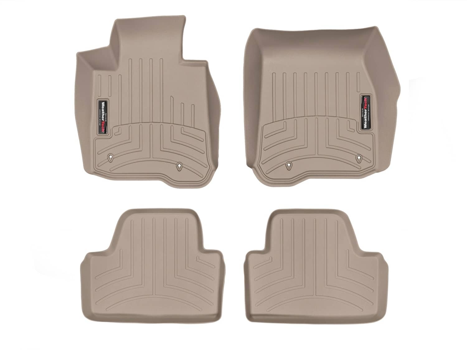 Weathertech - 45560-1-3 - Front and Rear - Floor Mat Set