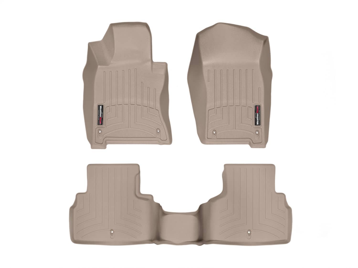 Weathertech - 45586-1-2 - Front and Rear - Floor Mat Set