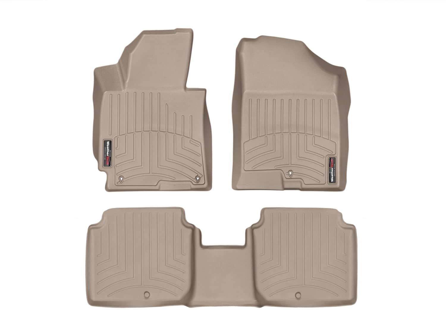 Weathertech - 456861-453253 - Front and Rear - Floor Mat Set